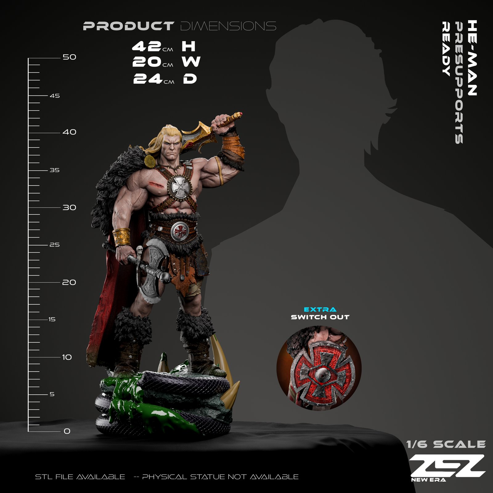 he Man — Painted