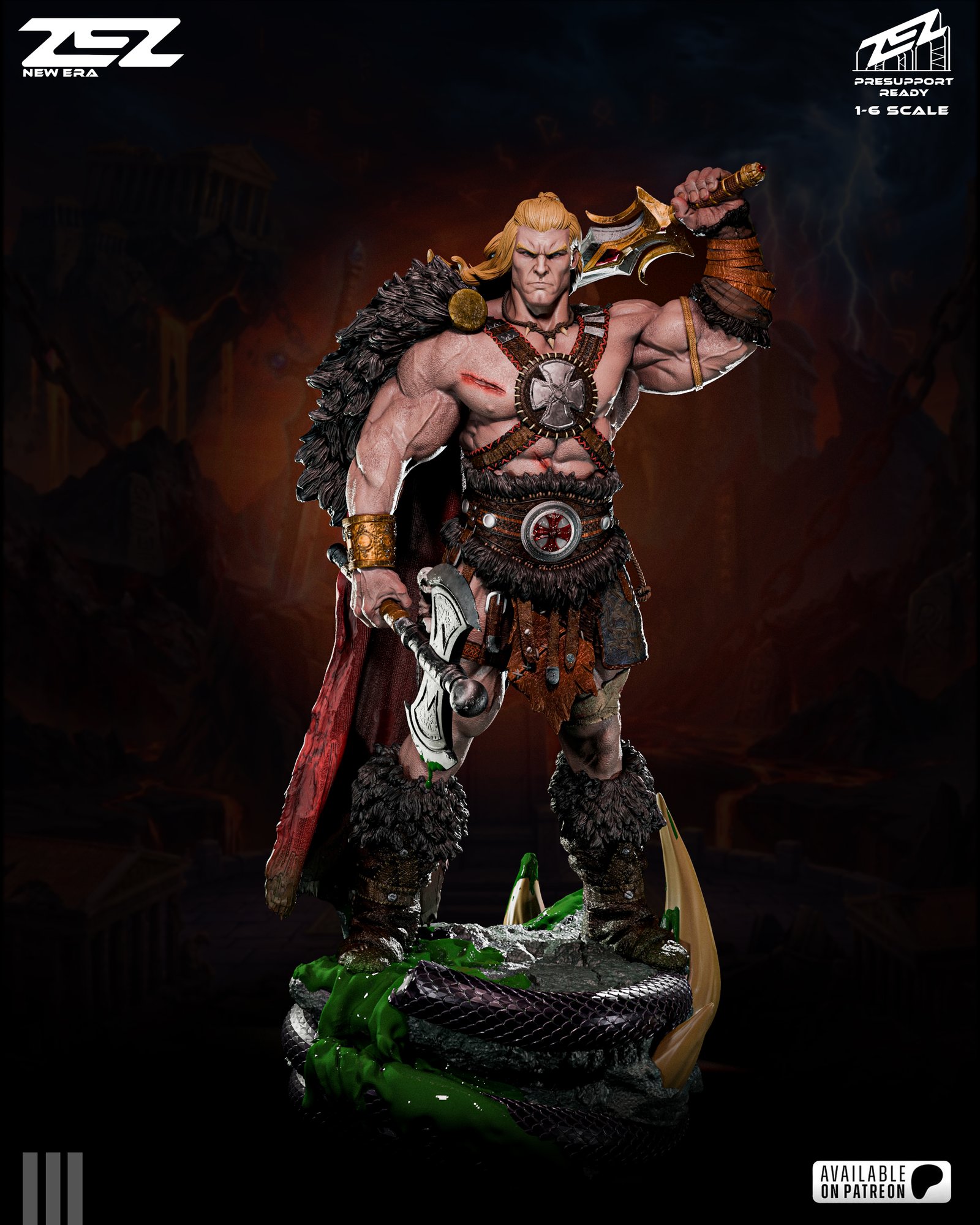 he Man — Painted