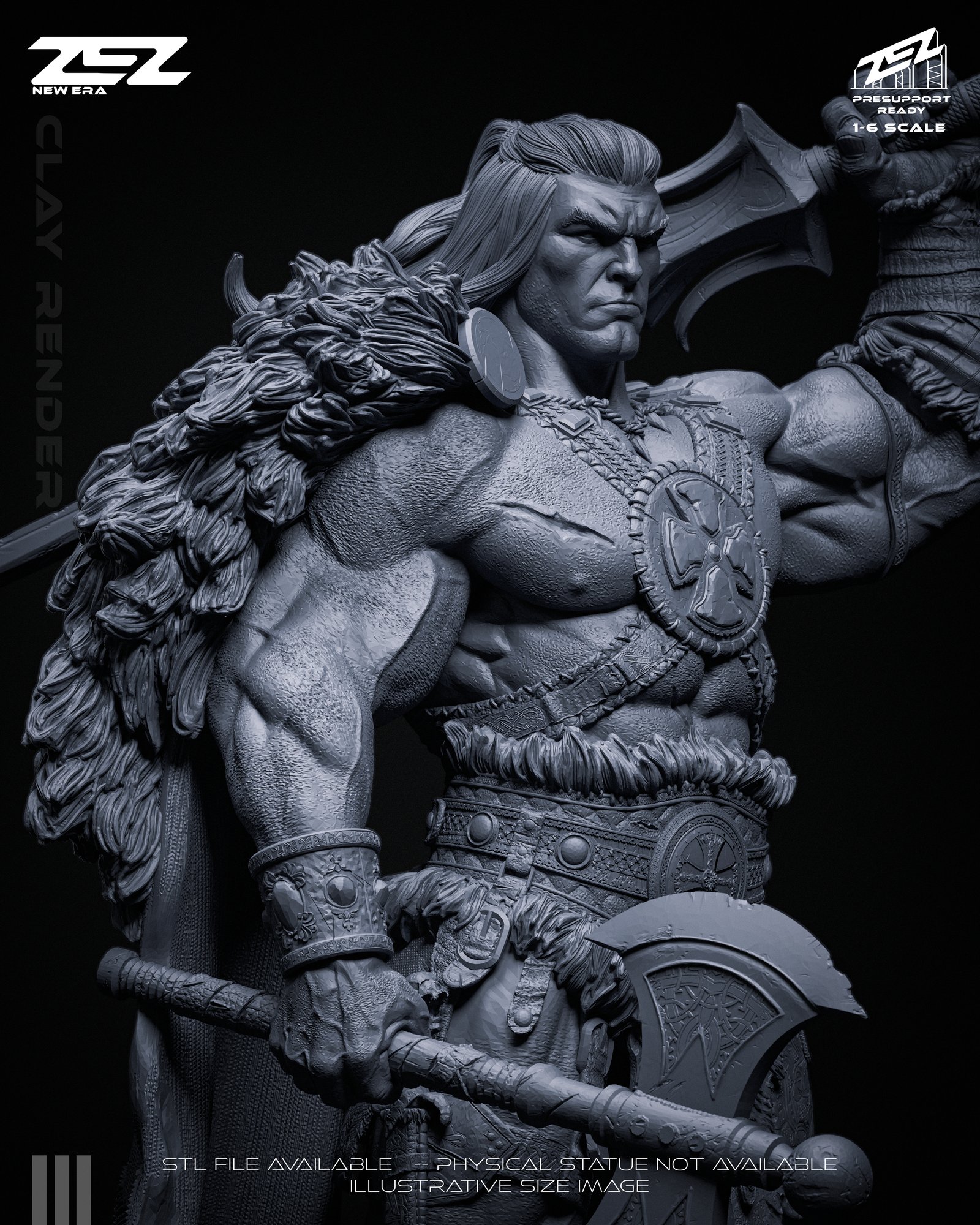 he Man — Unpainted