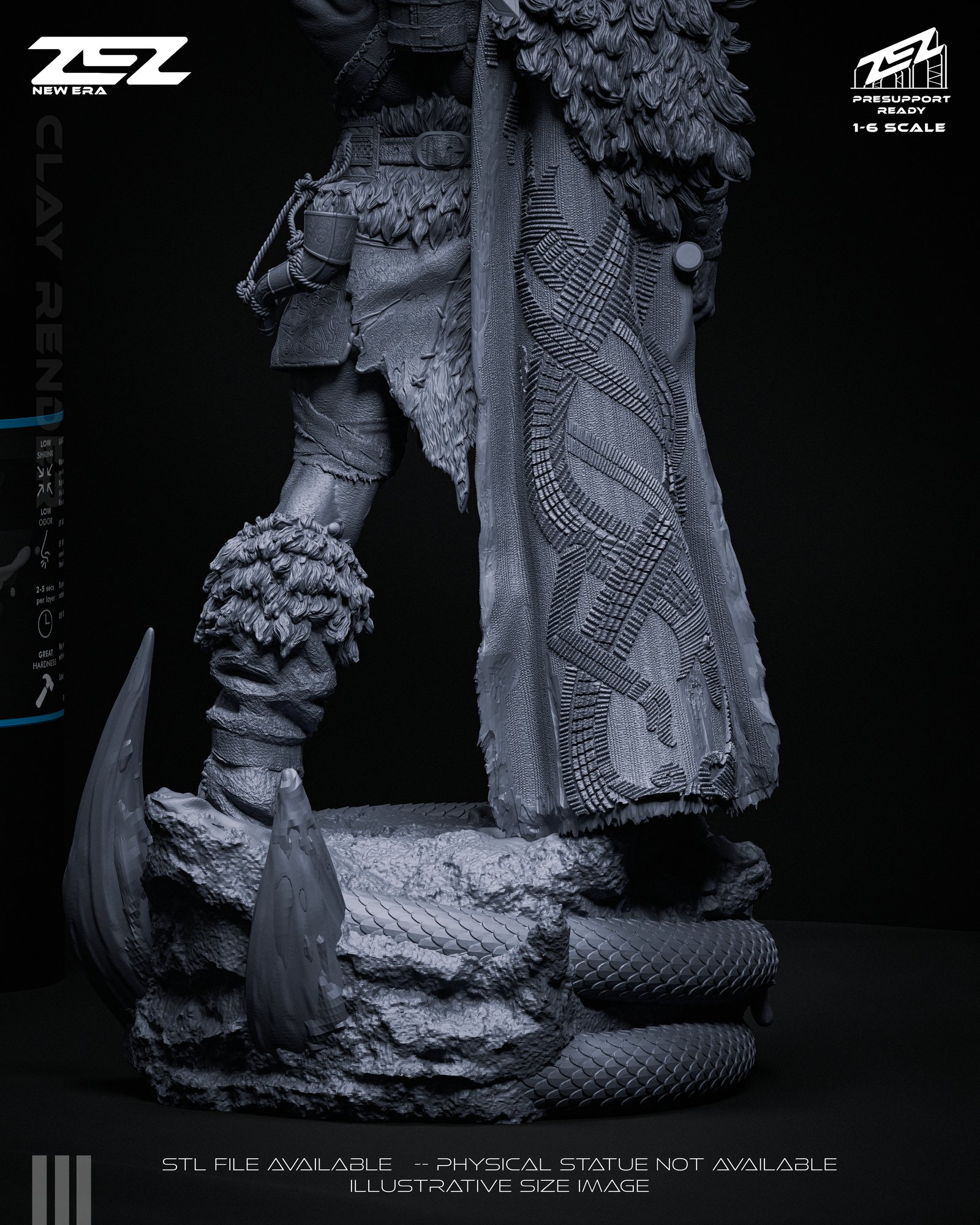 he Man — Unpainted
