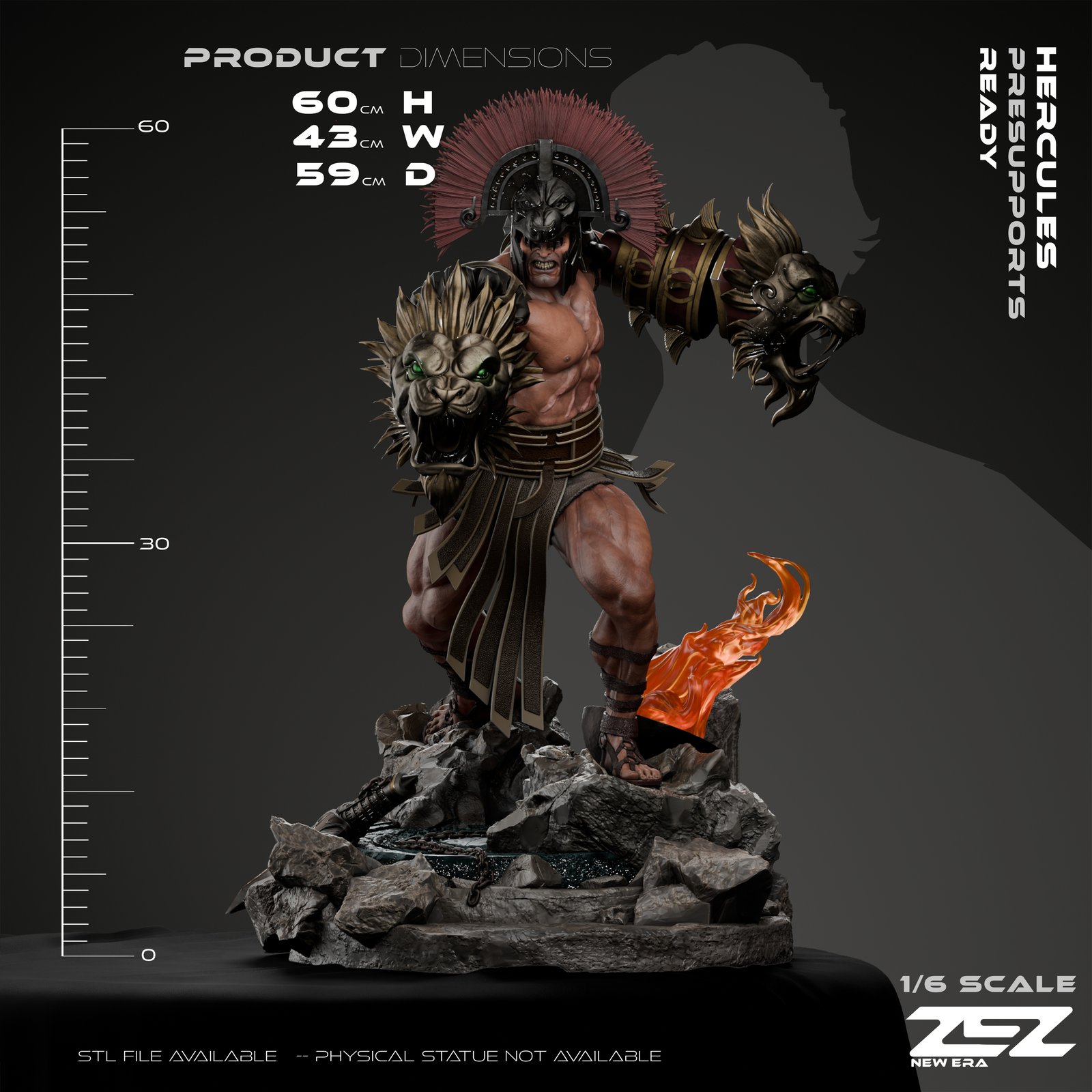 Hercules — Painted