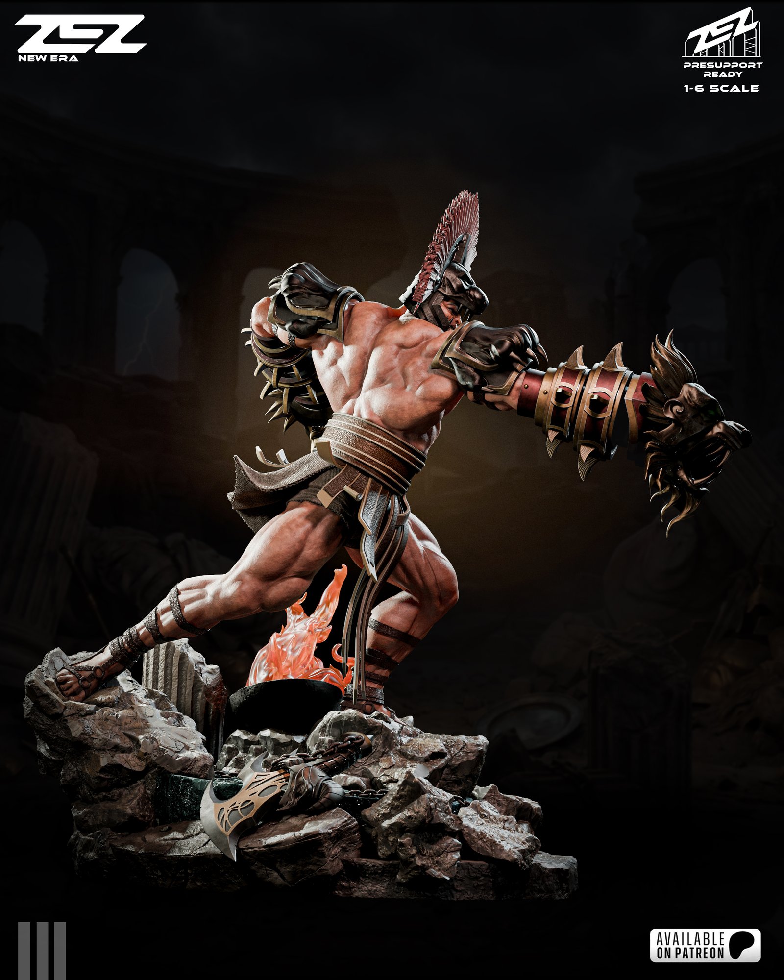 Hercules — Painted