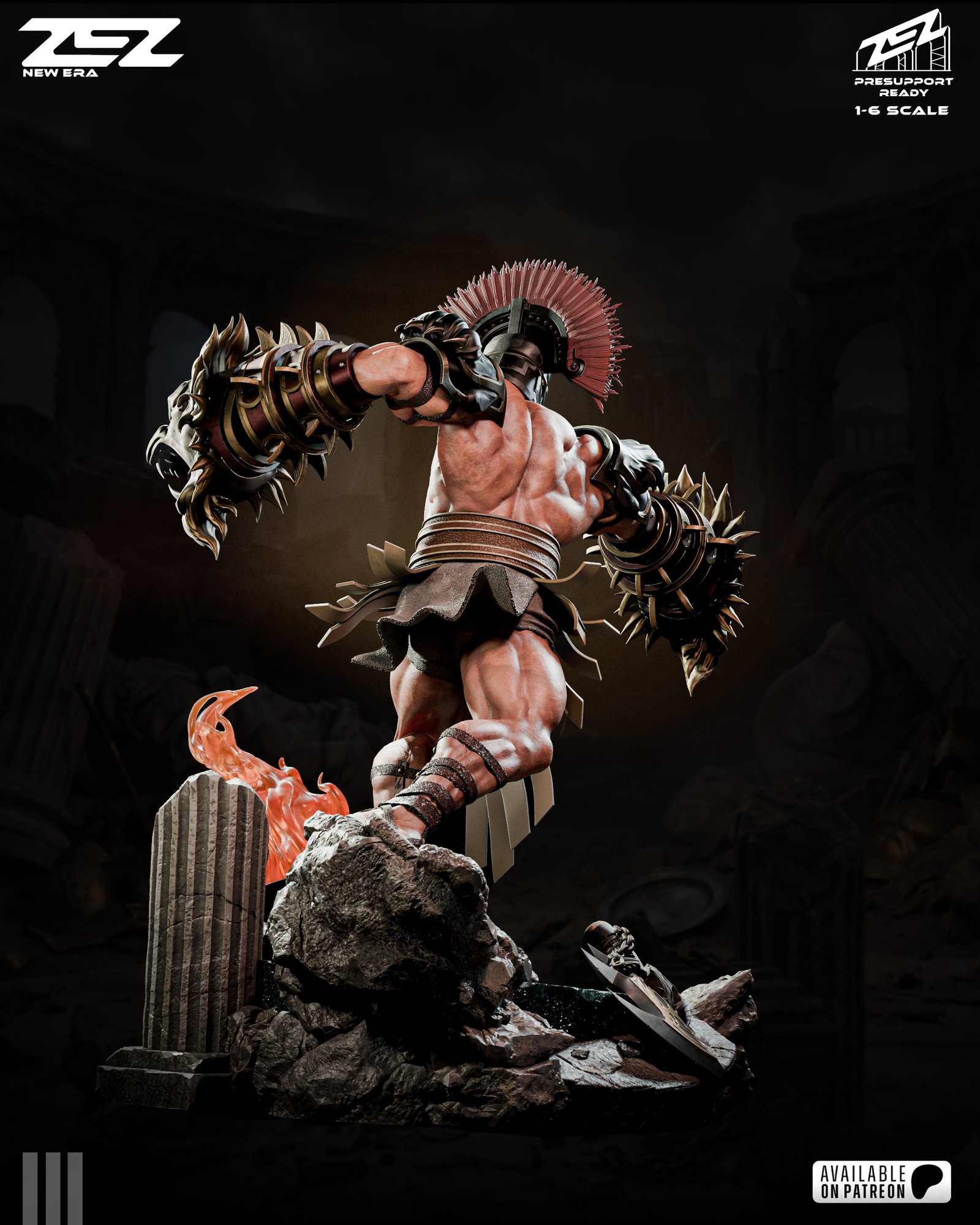 Hercules — Painted