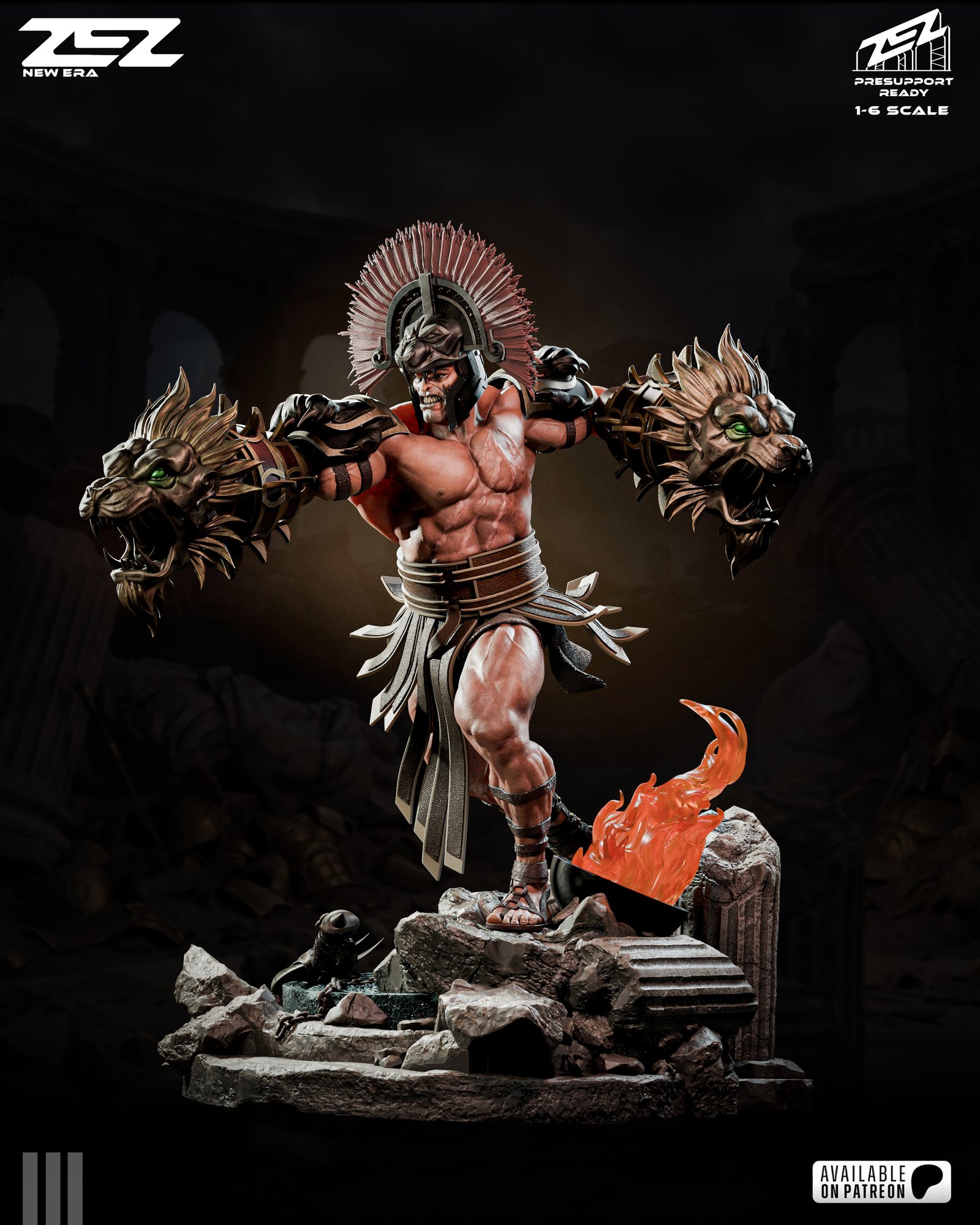 Hercules — Painted