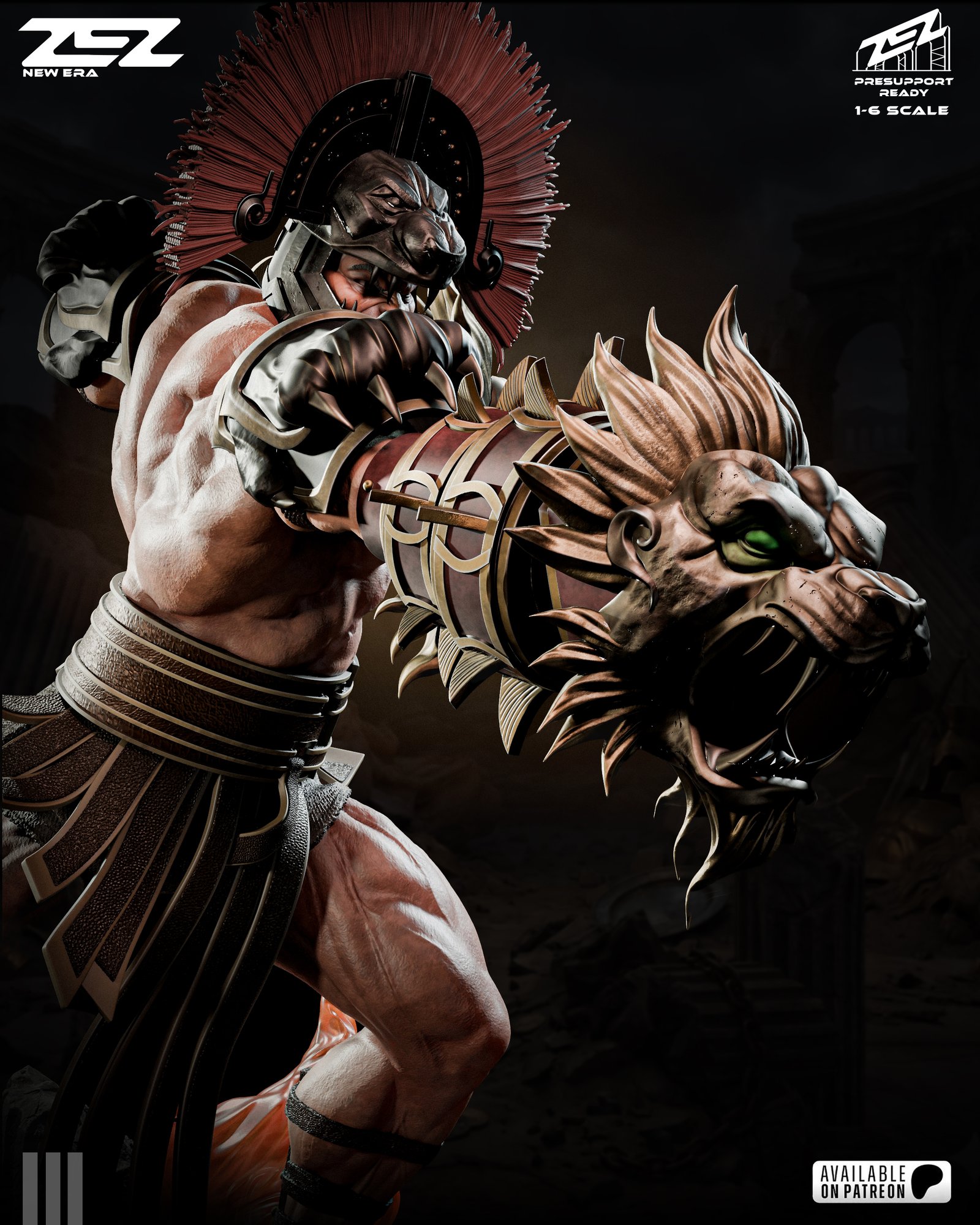 Hercules — Painted