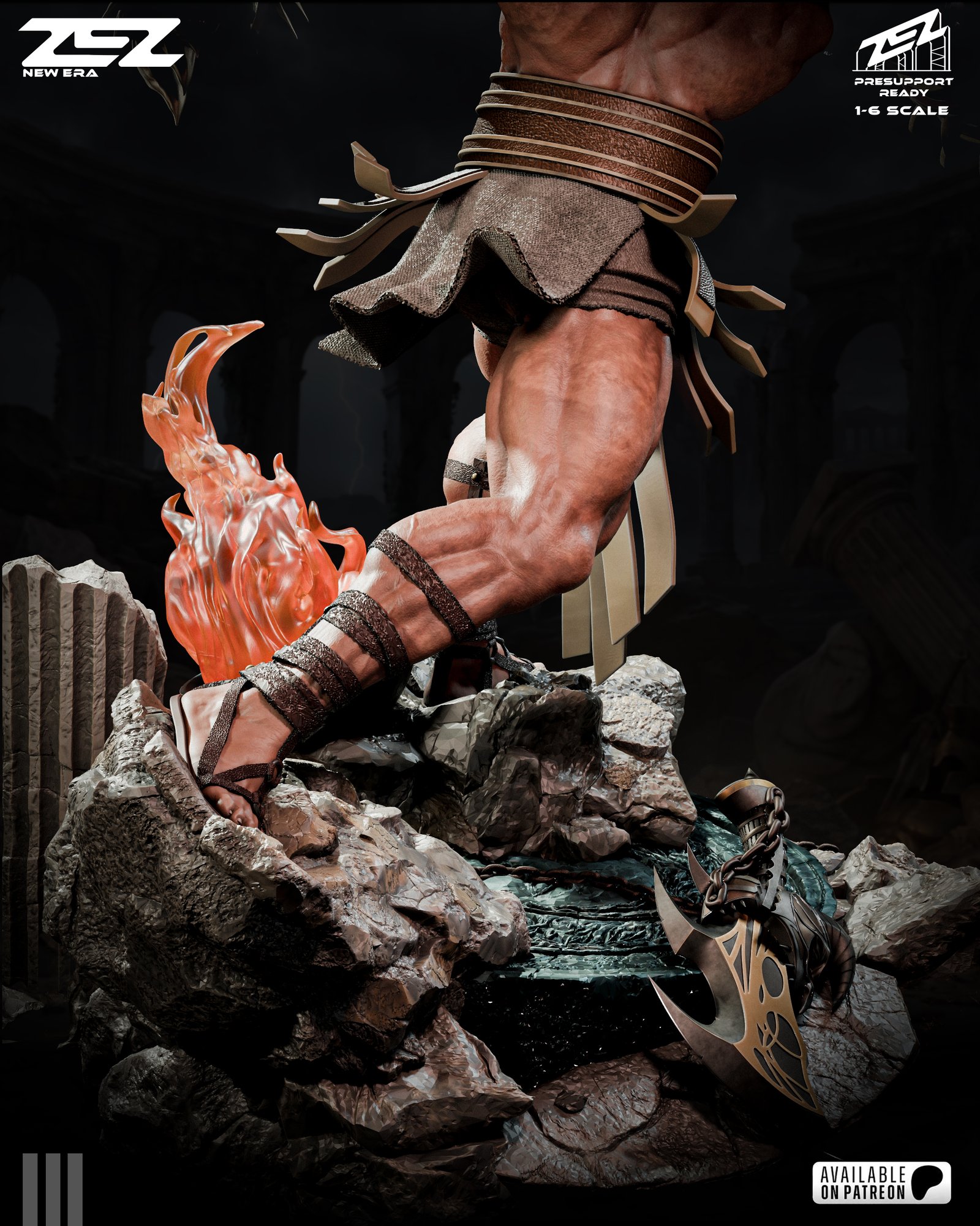 Hercules — Painted