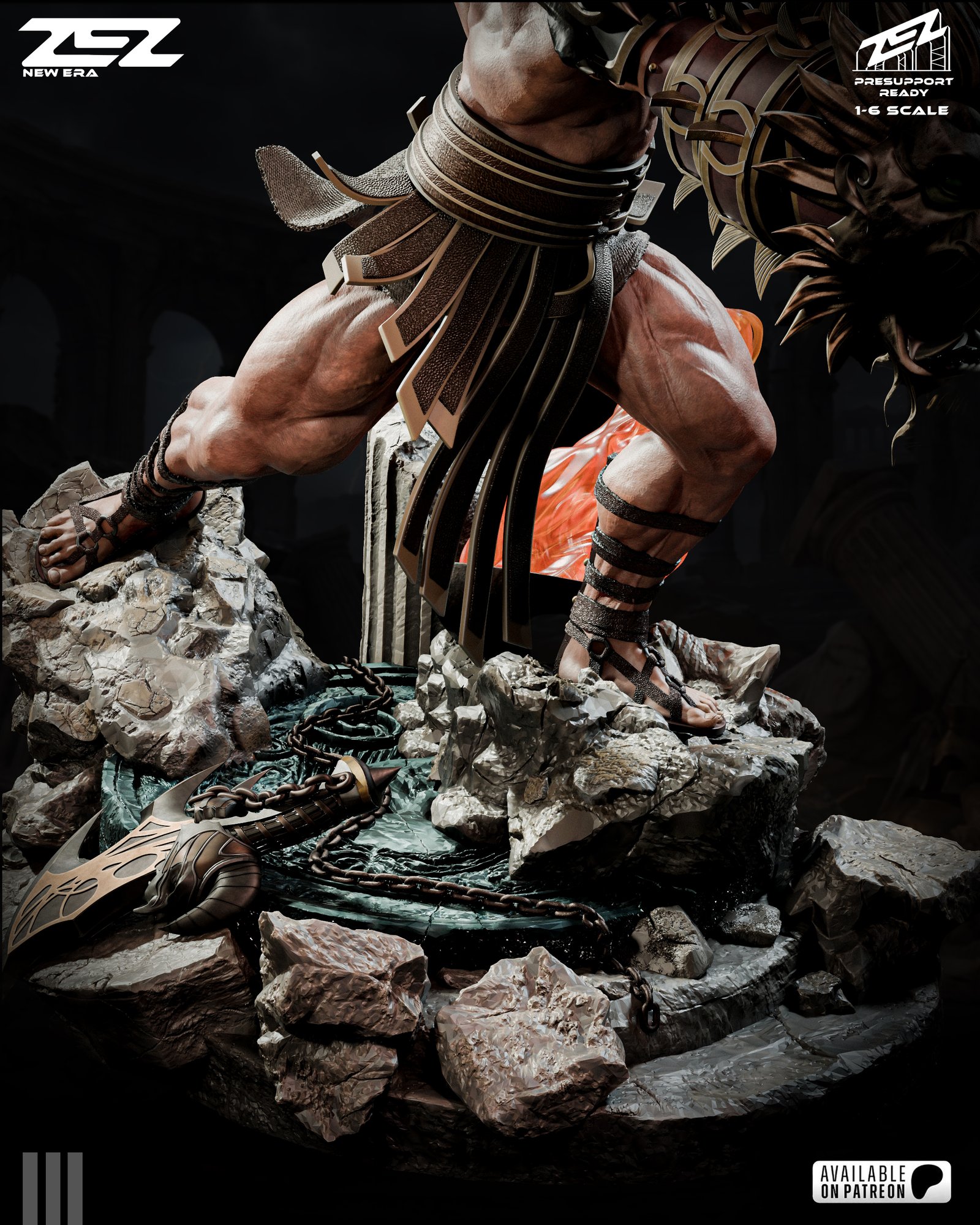 Hercules — Painted
