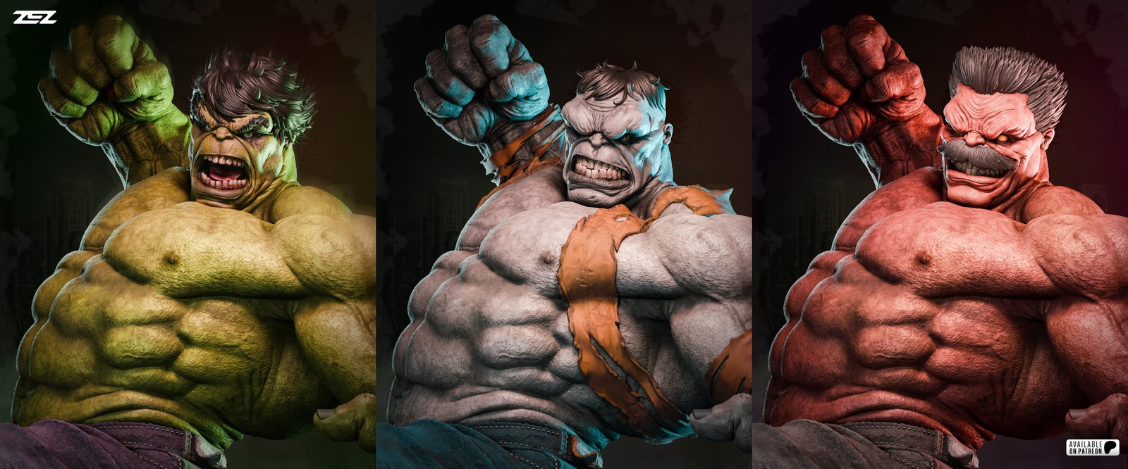 Hulk — Painted