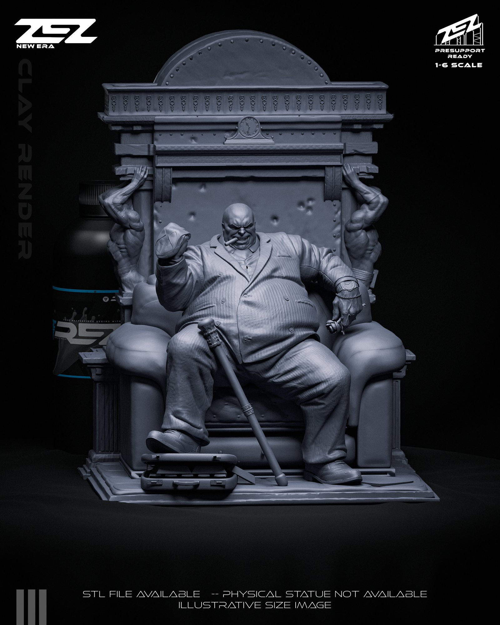Kingpin — Unpainted