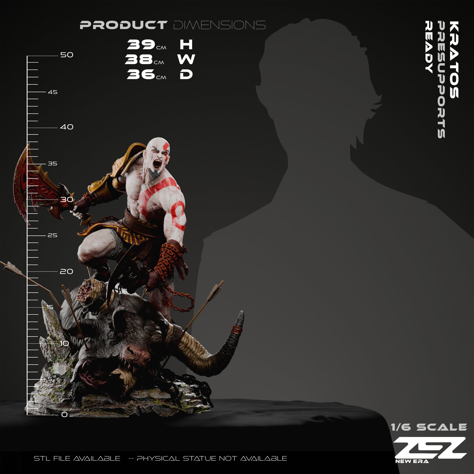 Kratos — Painted