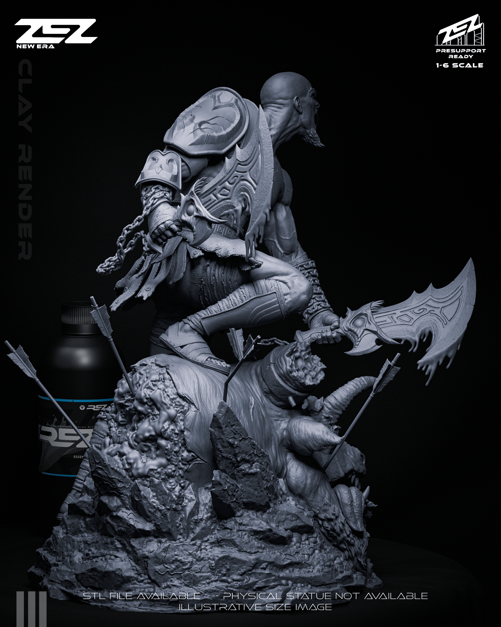 Kratos — Unpainted