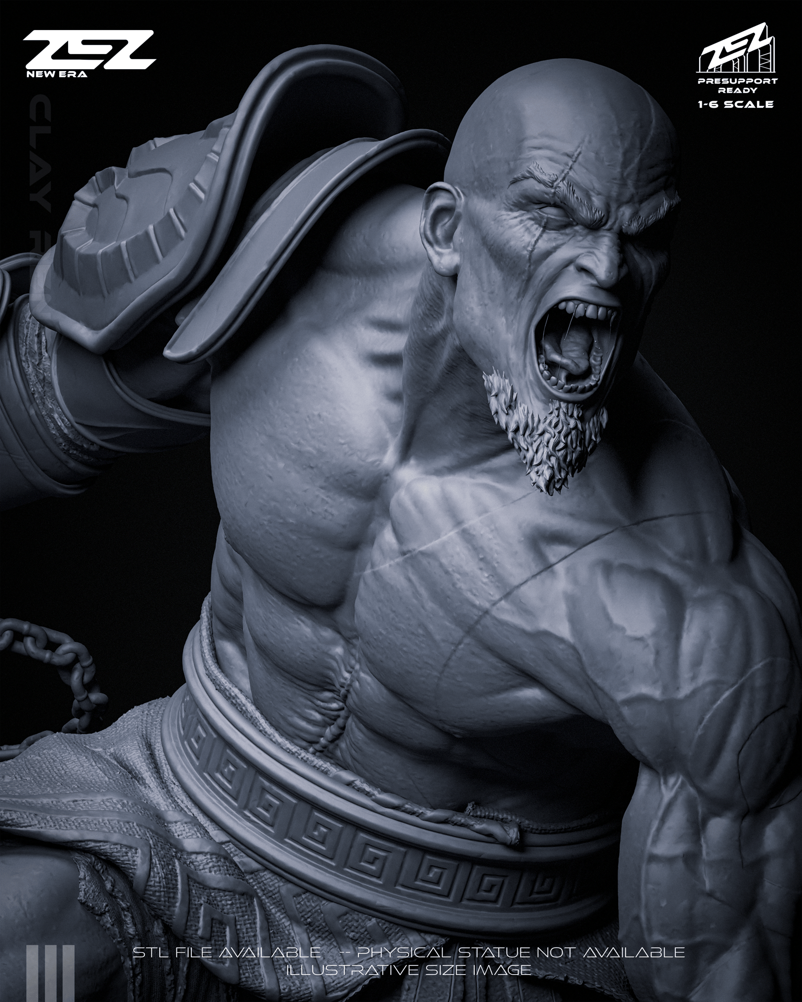 Kratos — Unpainted