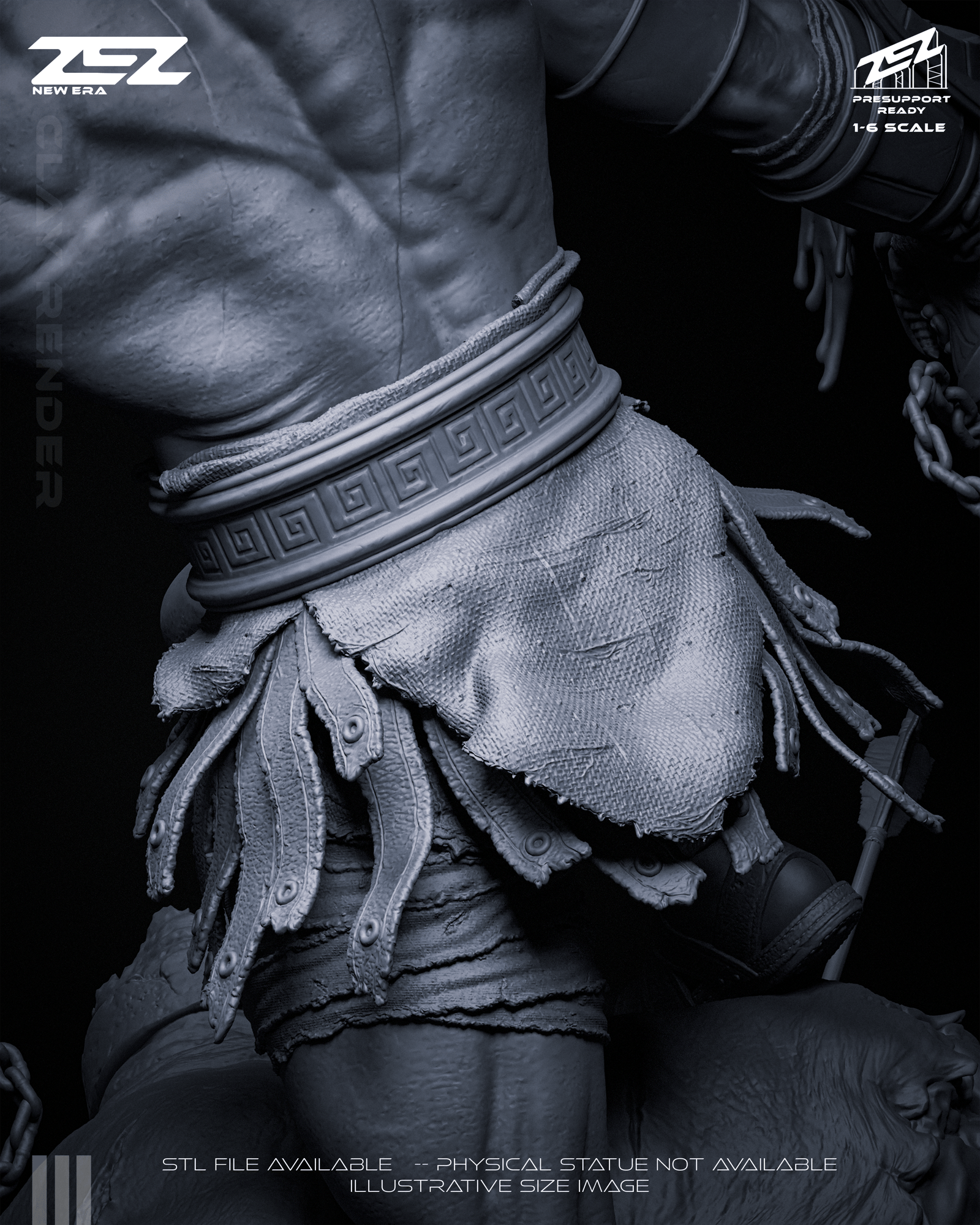 Kratos — Unpainted