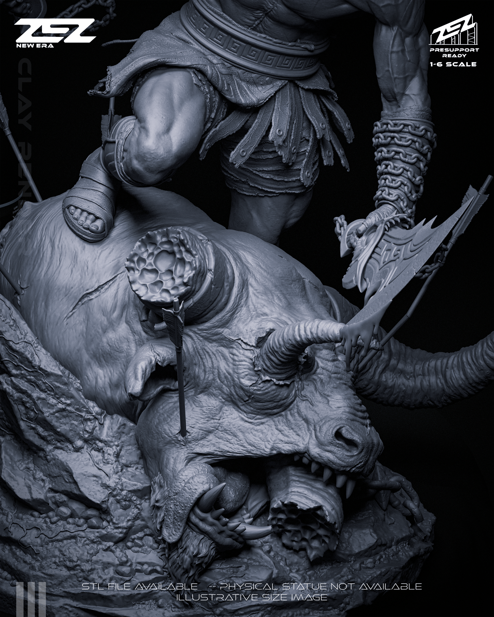 Kratos — Unpainted