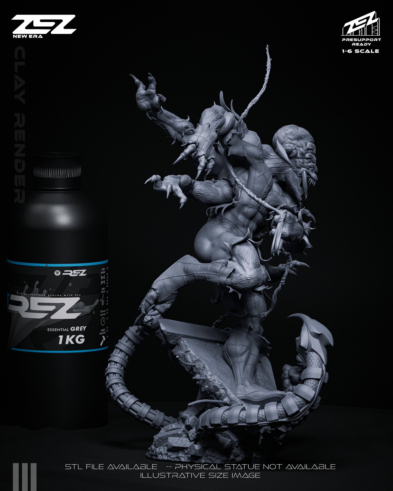 Man Spider — Unpainted