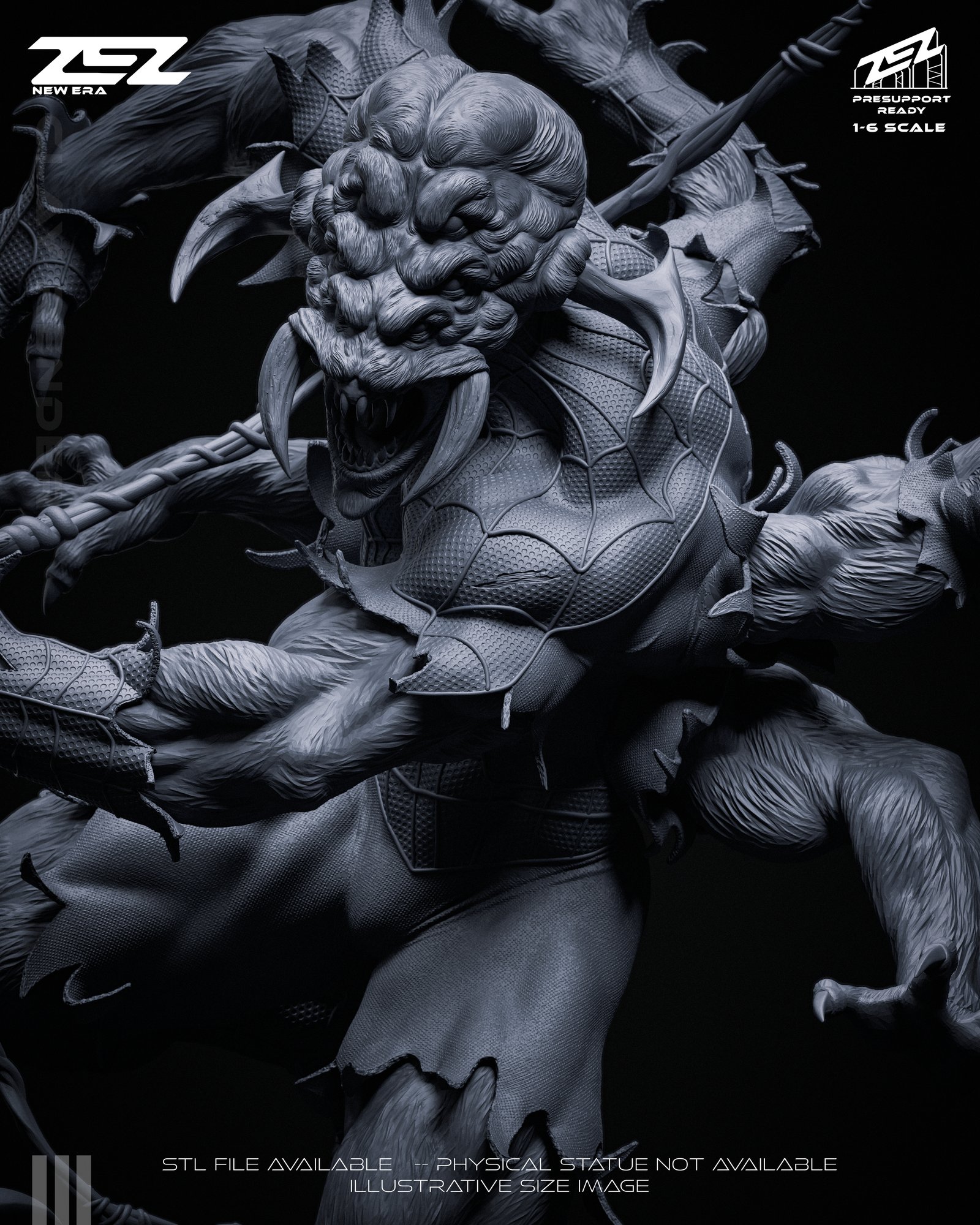 Man Spider — Unpainted