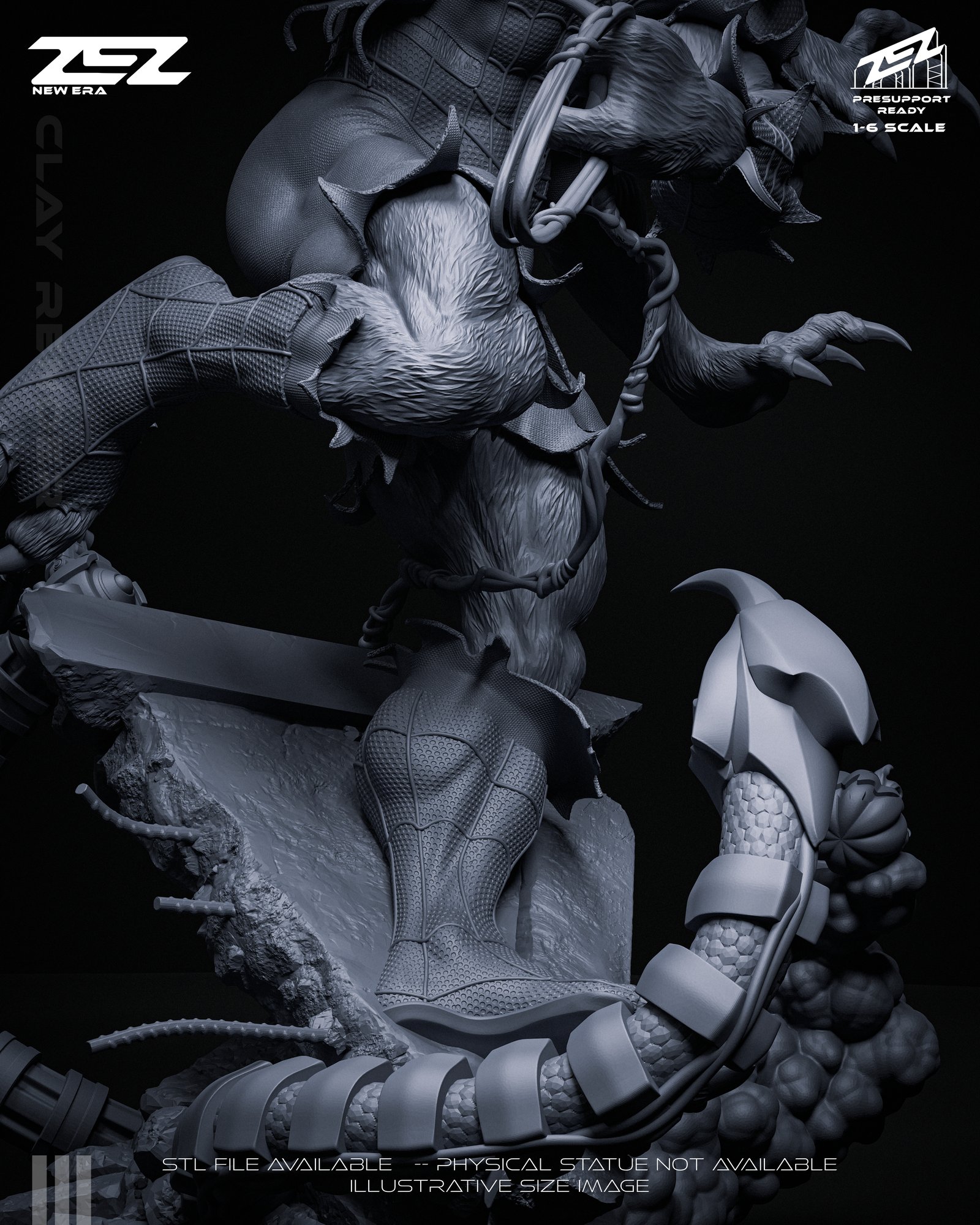 Man Spider — Unpainted