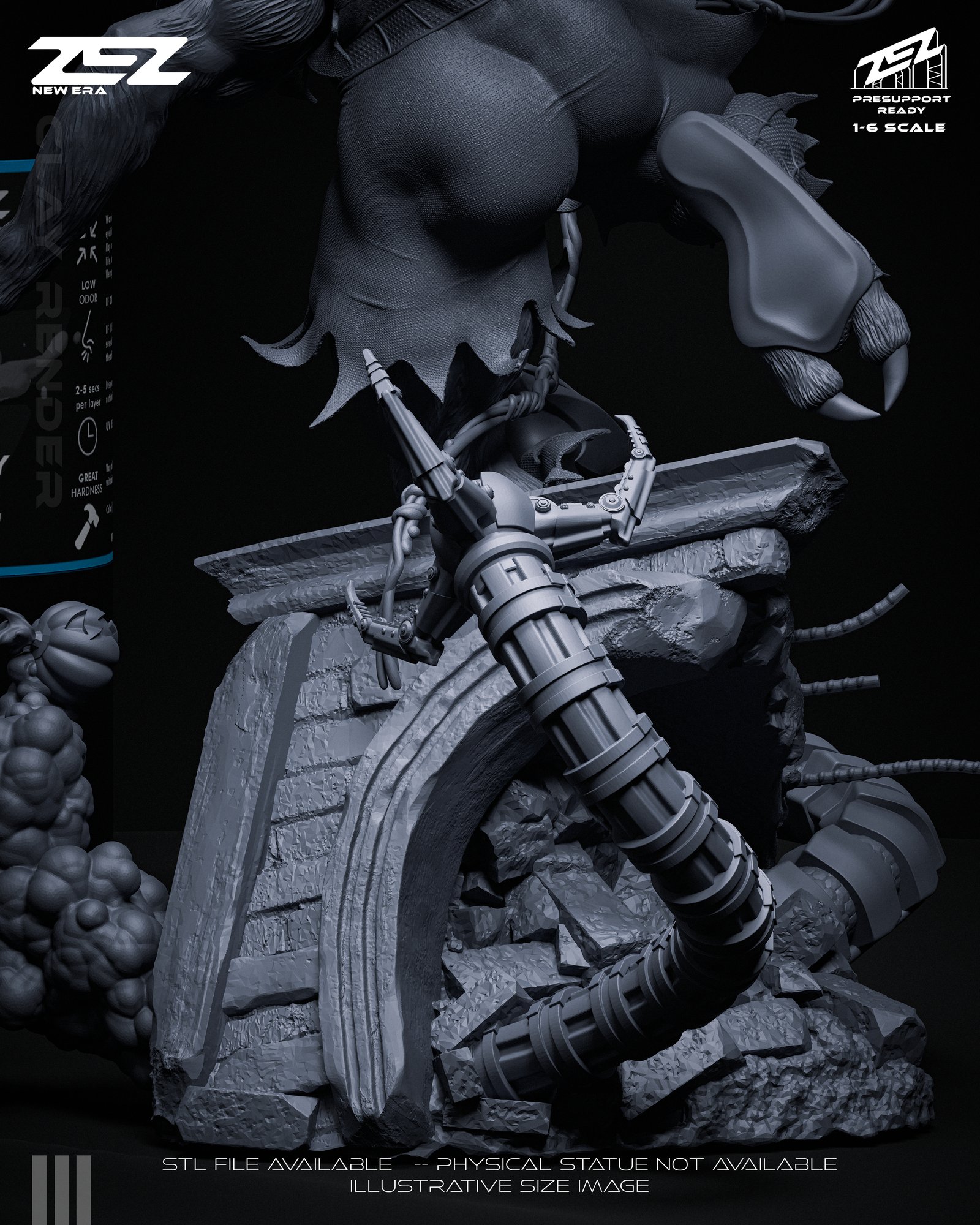 Man Spider — Unpainted