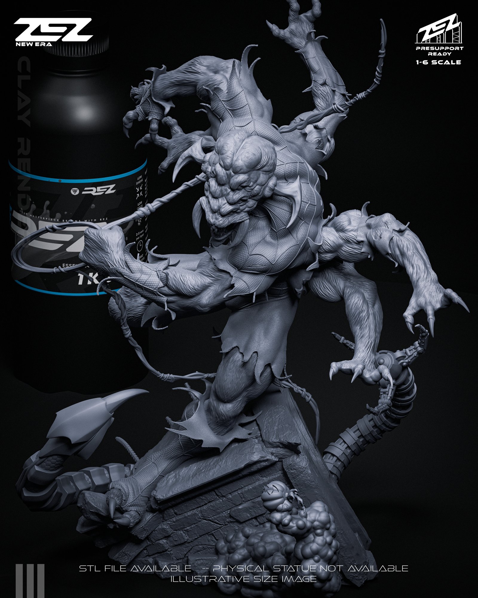 Man Spider — Unpainted