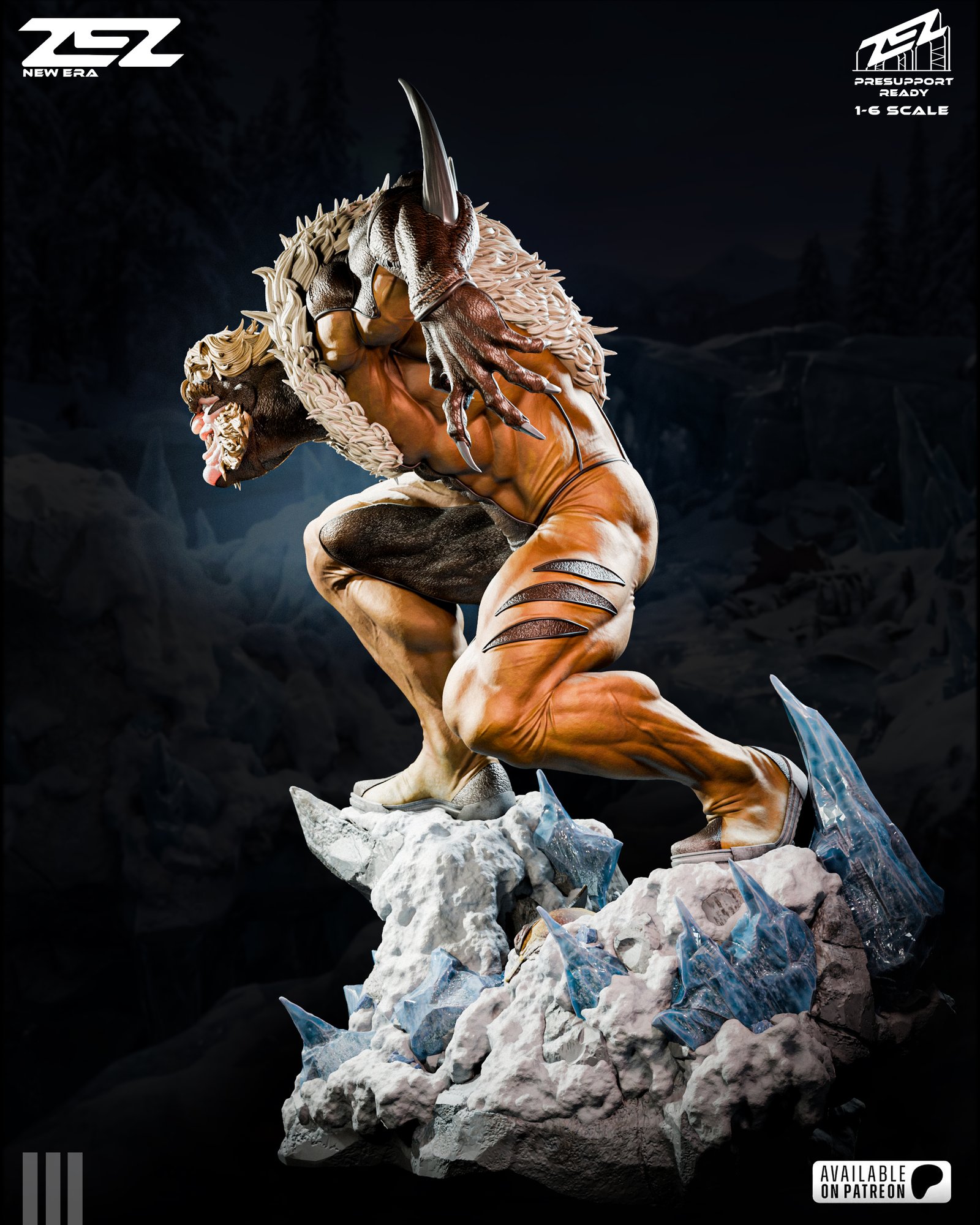 Sabretooth — Painted