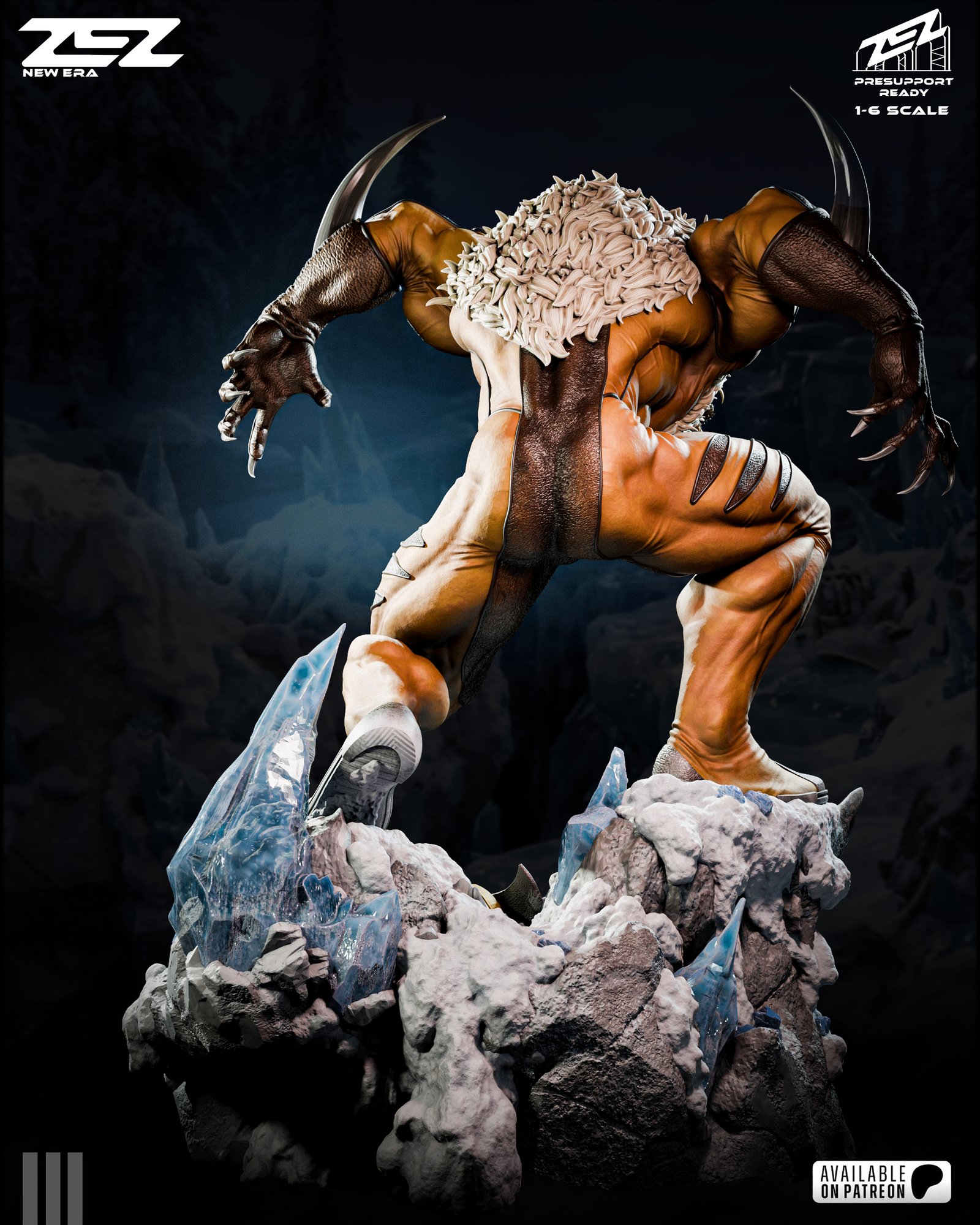 Sabretooth — Painted