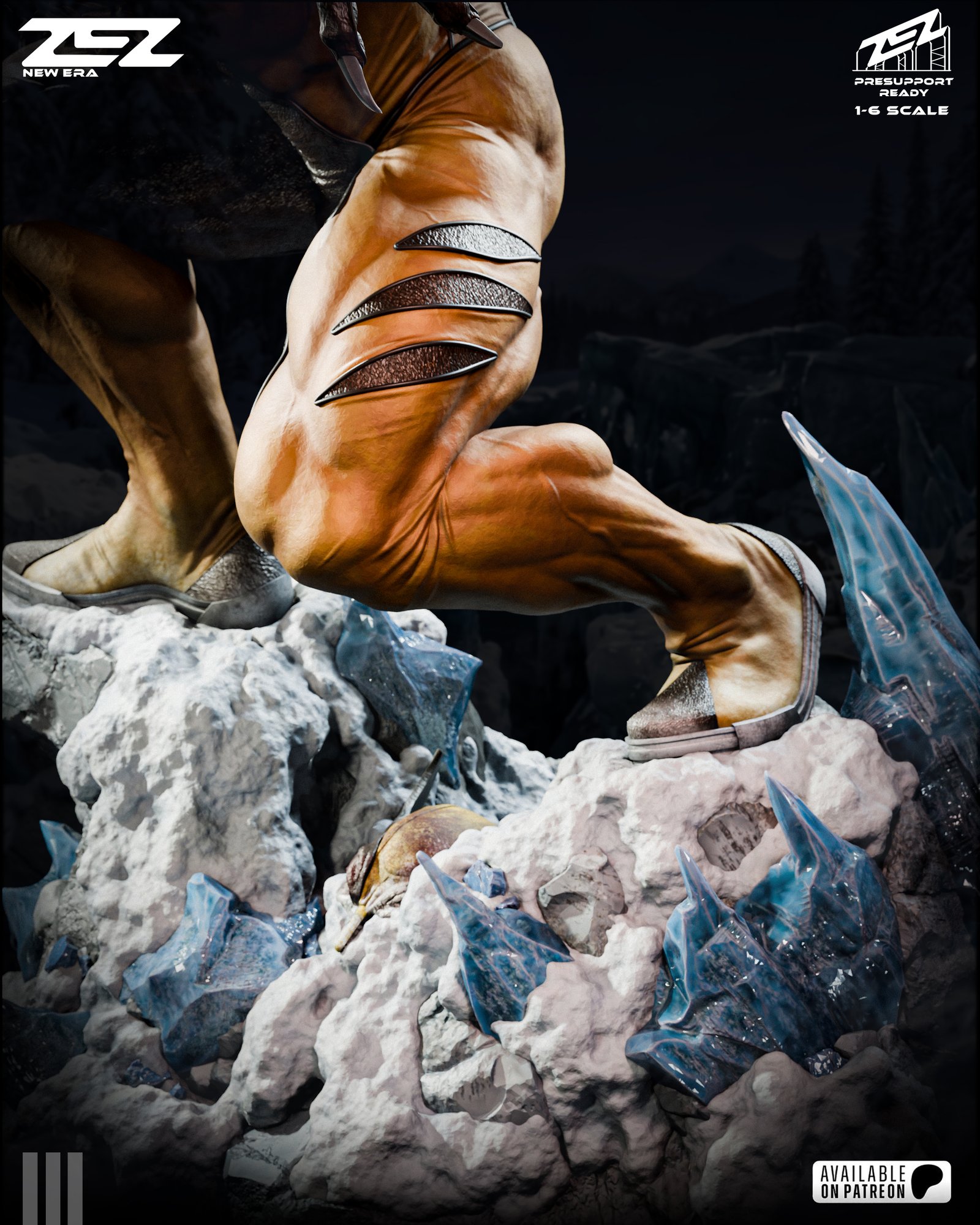 Sabretooth — Painted