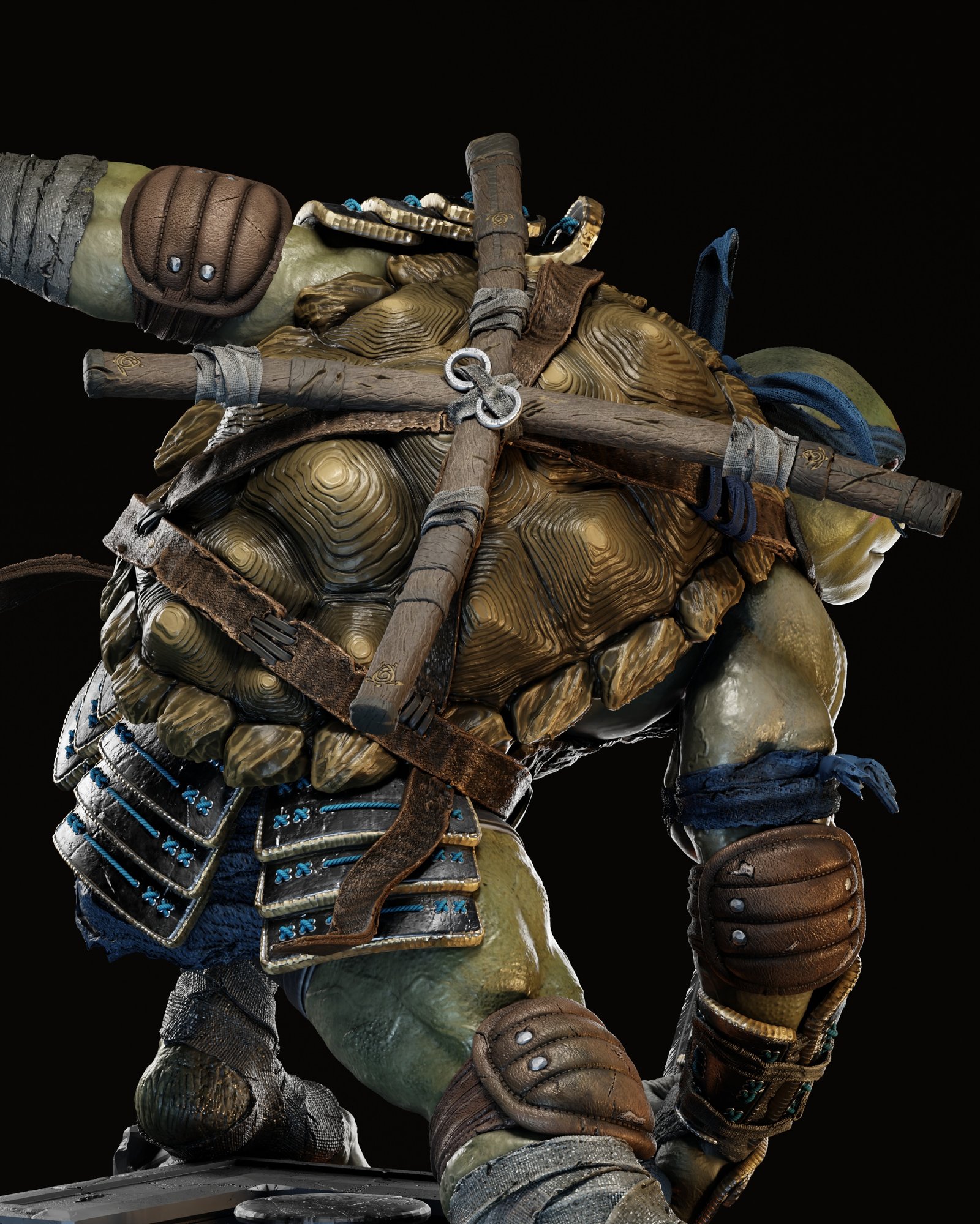 Tmnt Leonardo — Painted