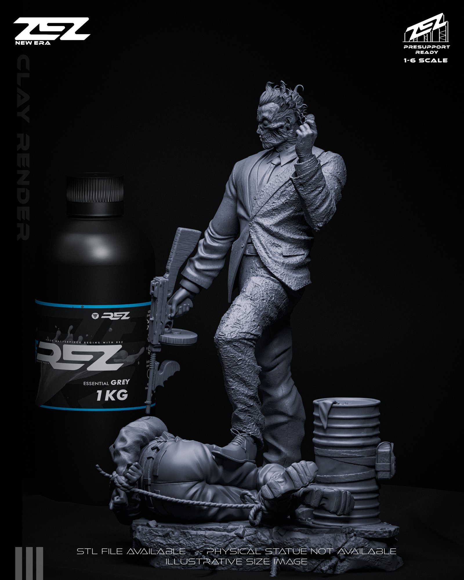 Two Face — Unpainted
