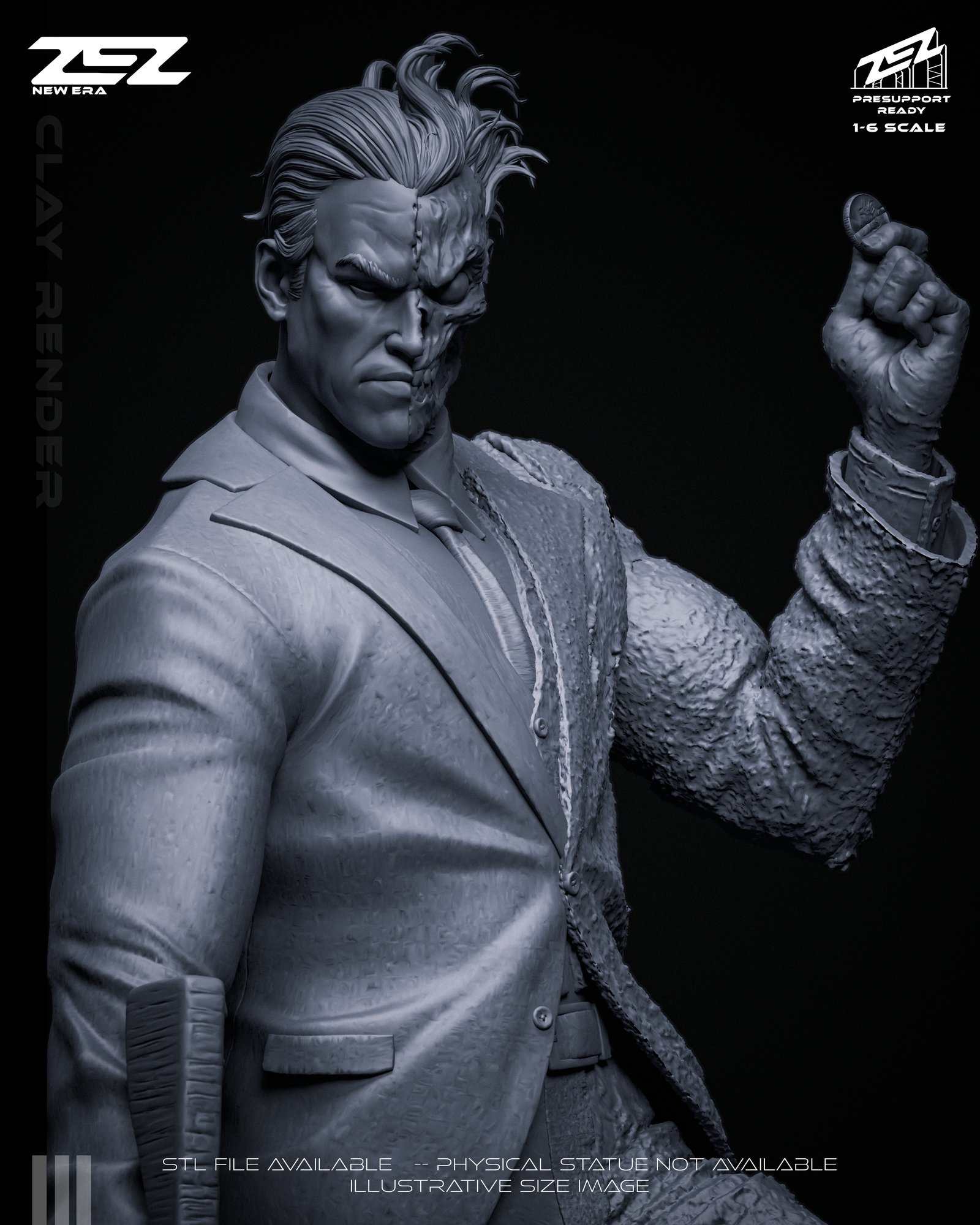 Two Face — Unpainted