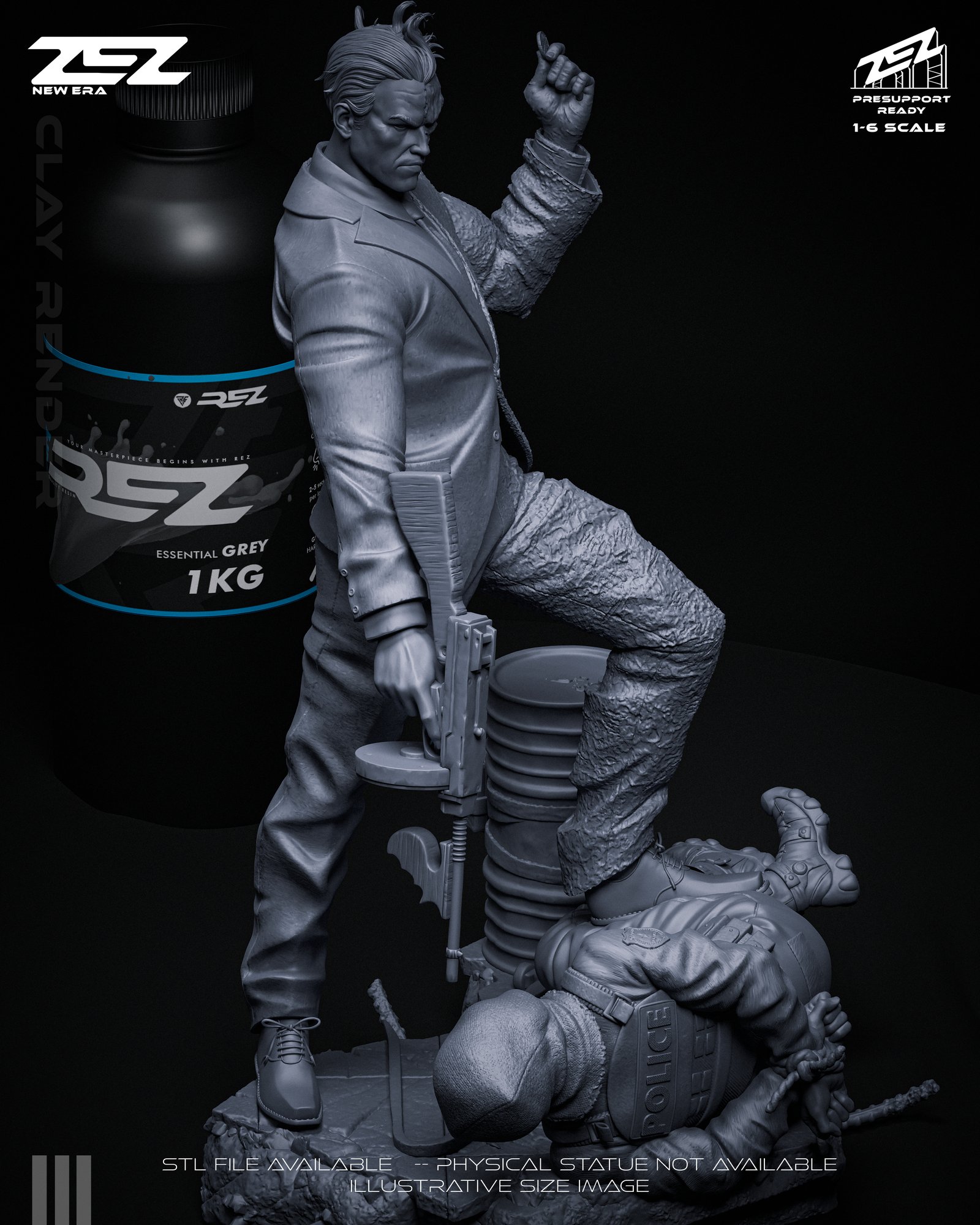 Two Face — Unpainted