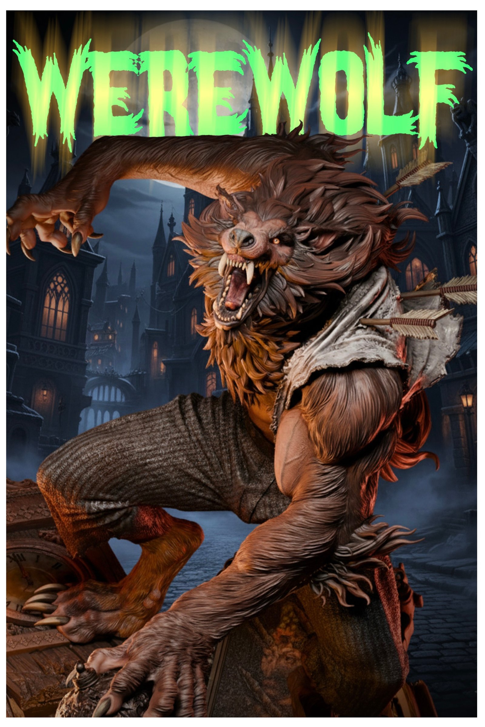 Werewolf — Painted