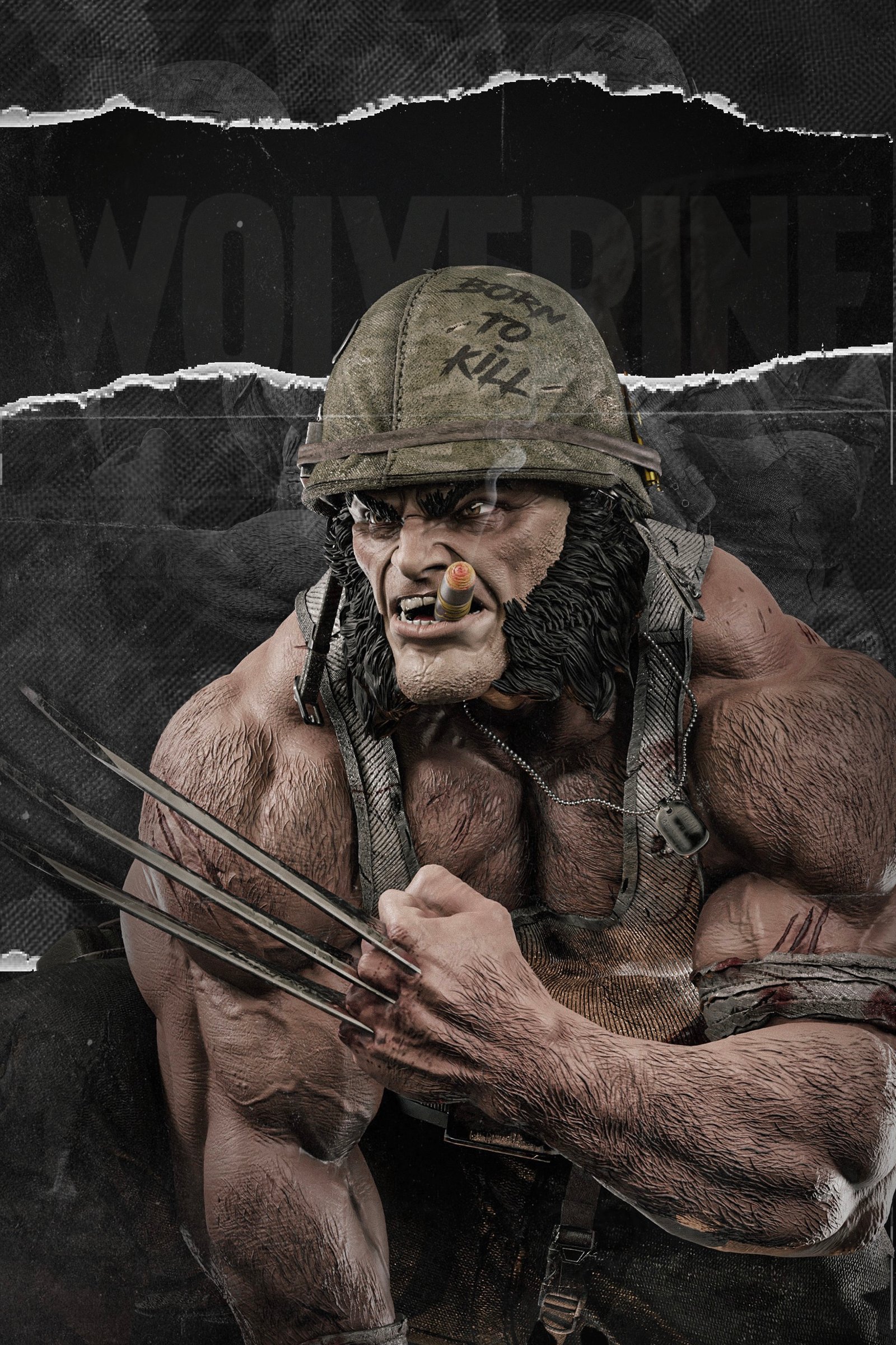 Wolverine — Painted