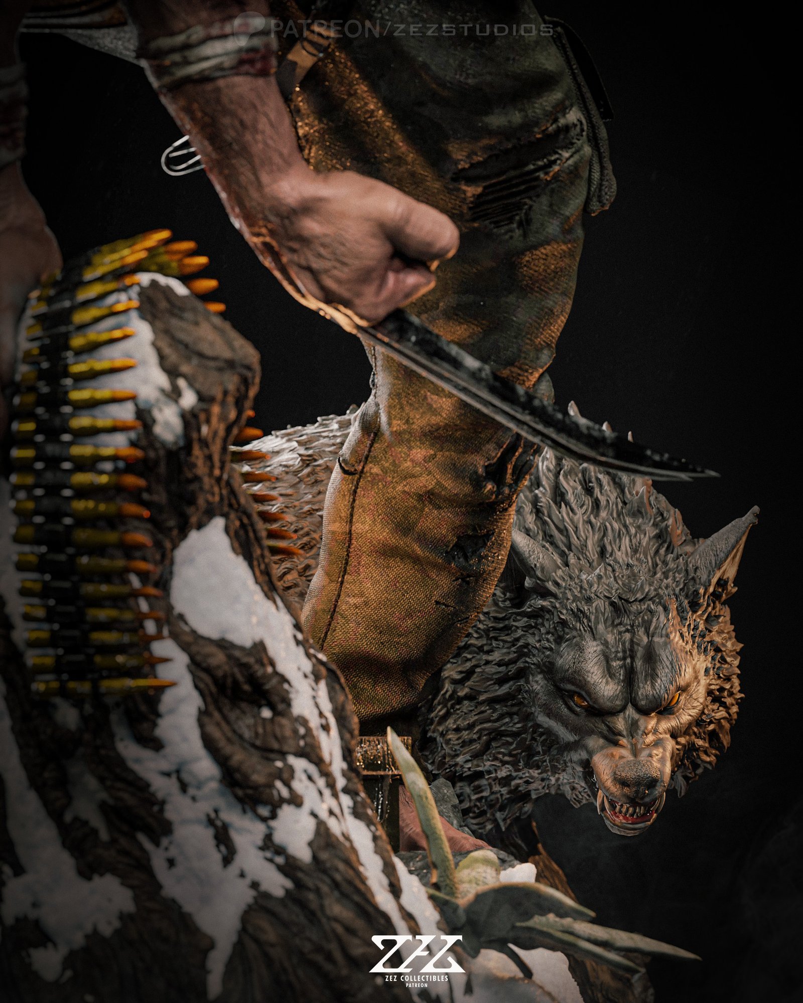 Wolverine — Painted