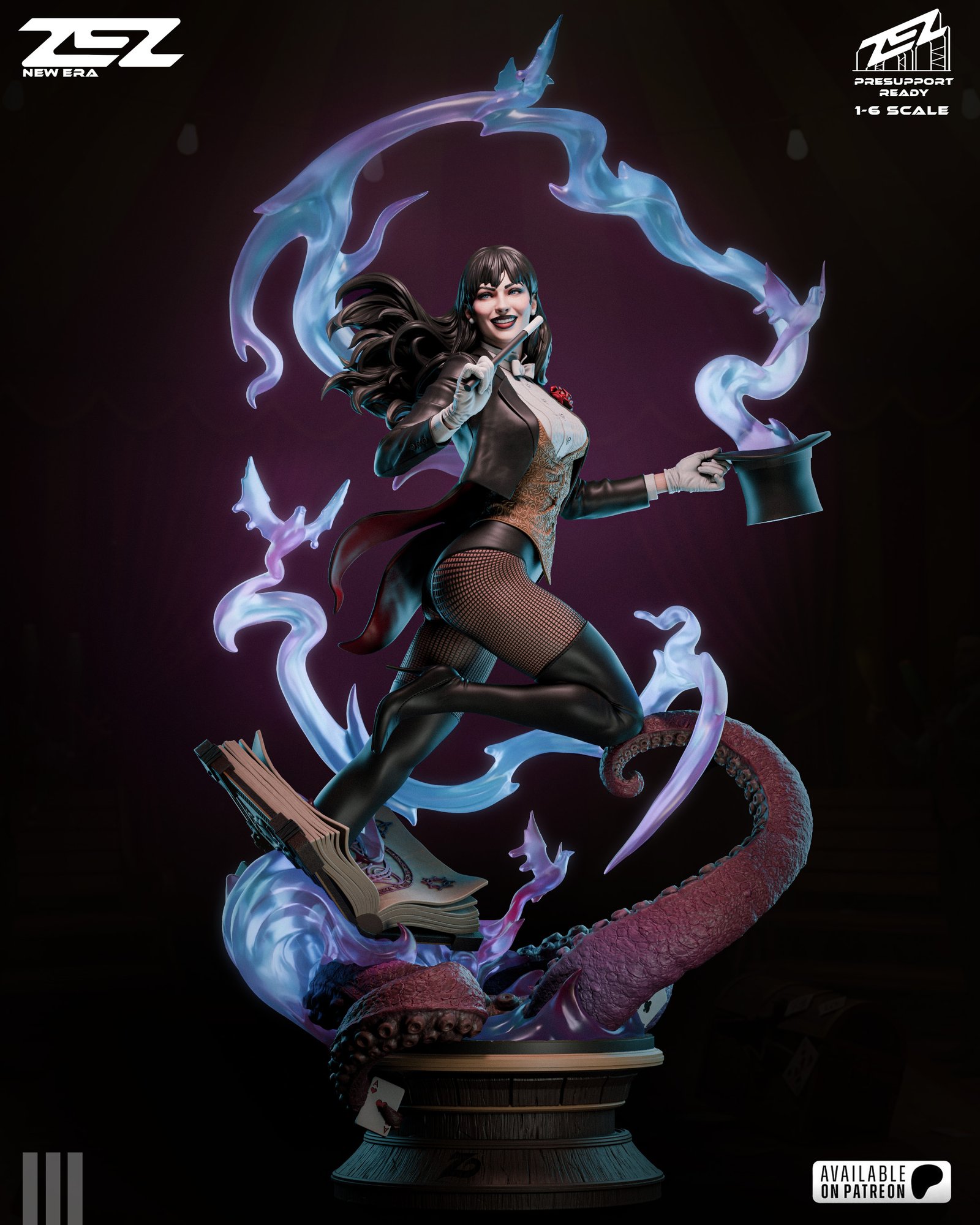 Zatana — Painted