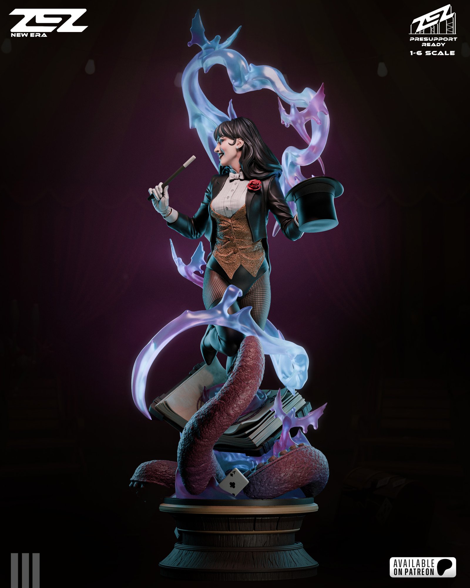Zatana — Painted