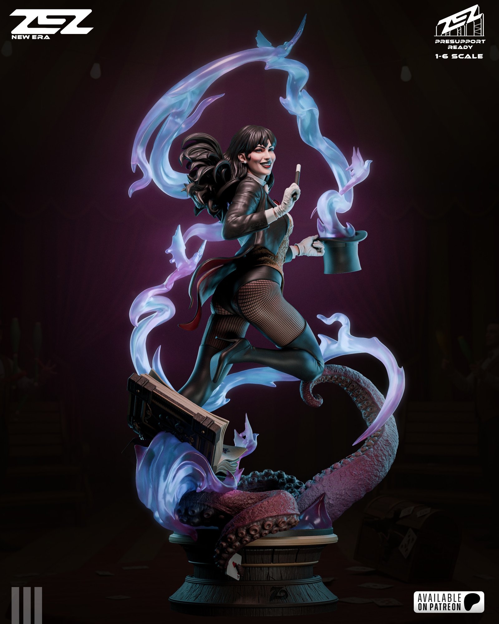 Zatana — Painted
