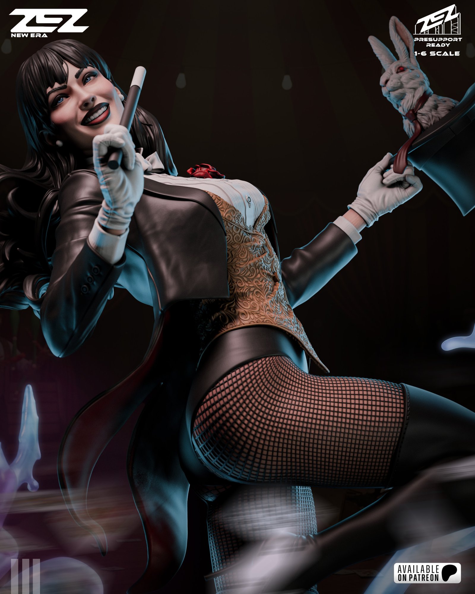 Zatana — Painted