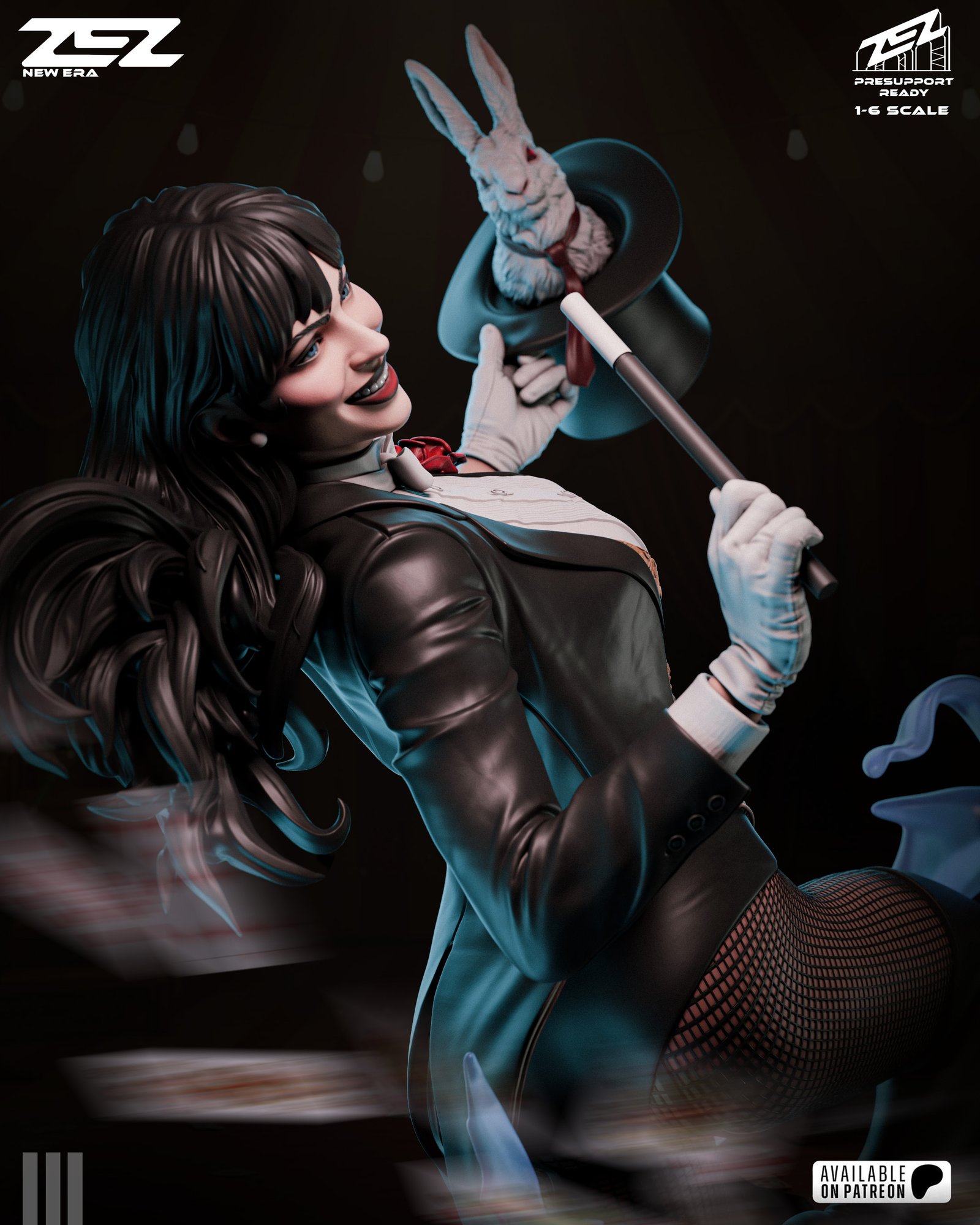 Zatana — Painted
