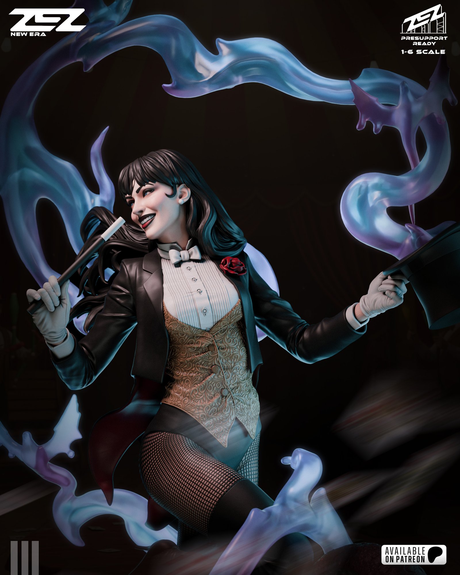 Zatana — Painted