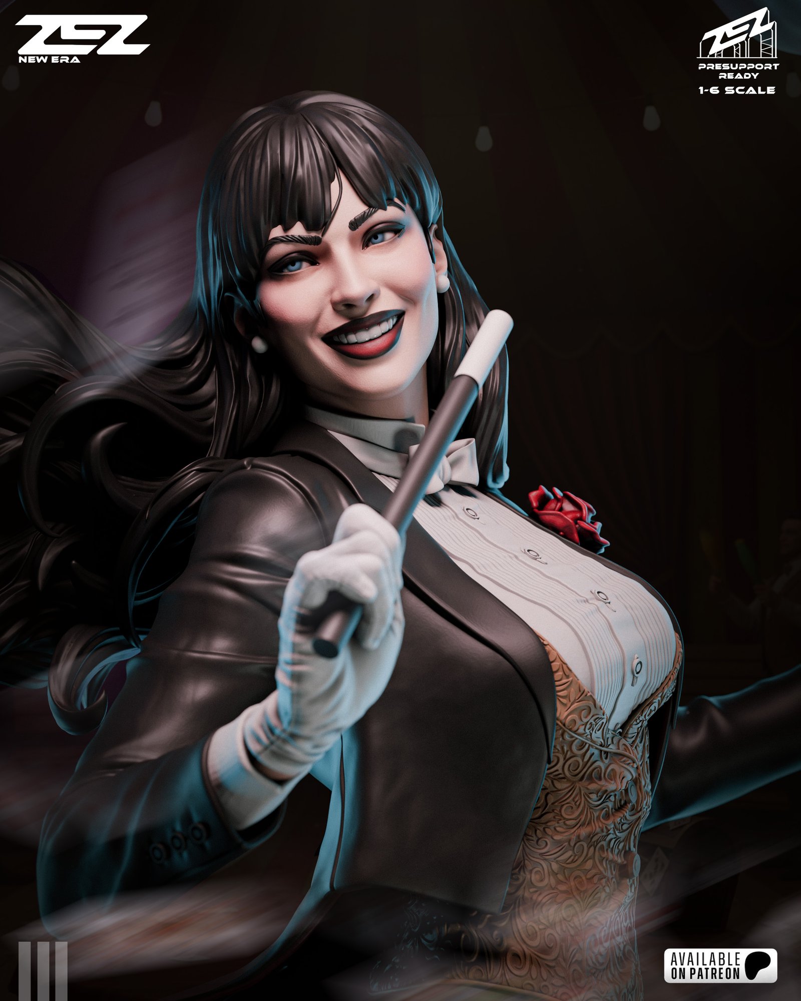Zatana — Painted