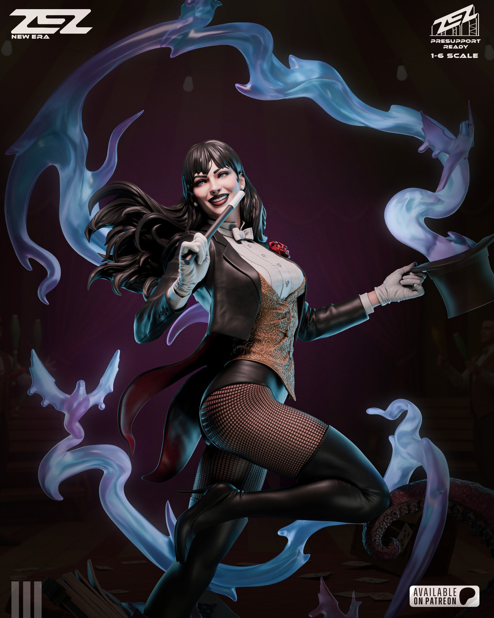 Zatana — Painted