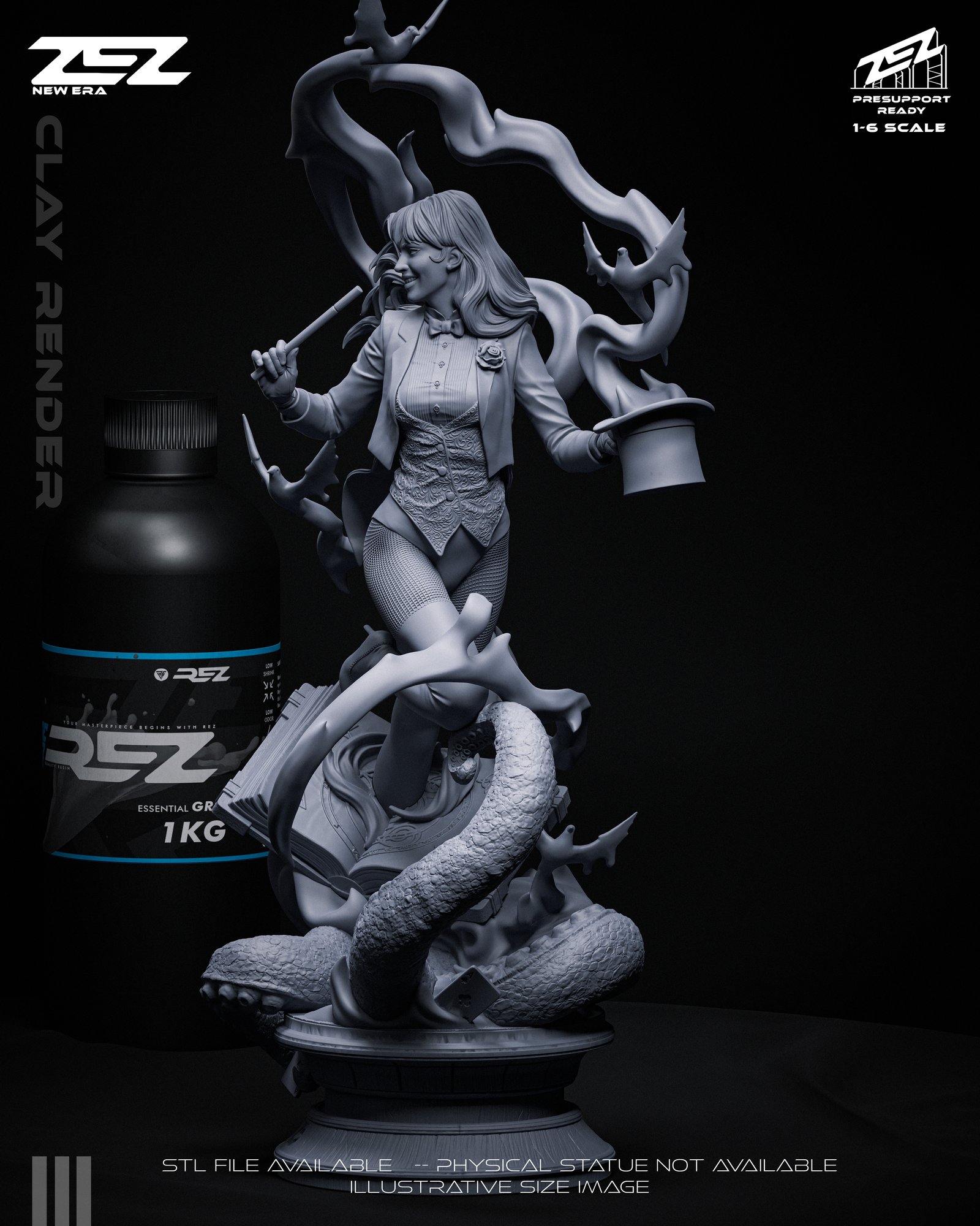Zatana — Unpainted