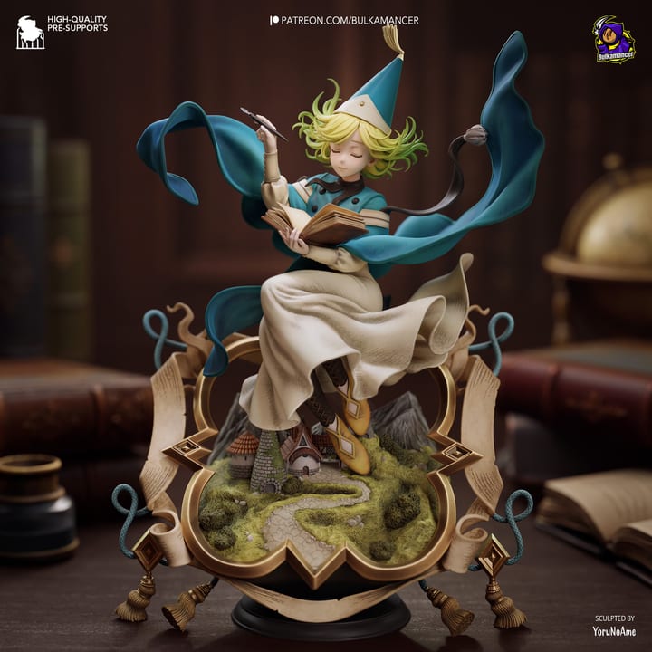 Coco — painted resin statue — by Bulkamancer Sculpts