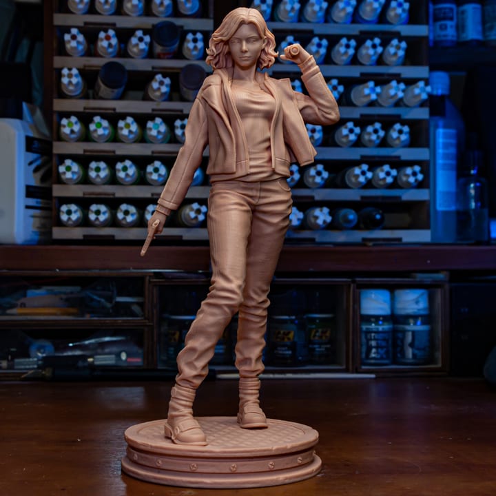 Grace — printed resin full figure — by Bulkamancer Sculpts