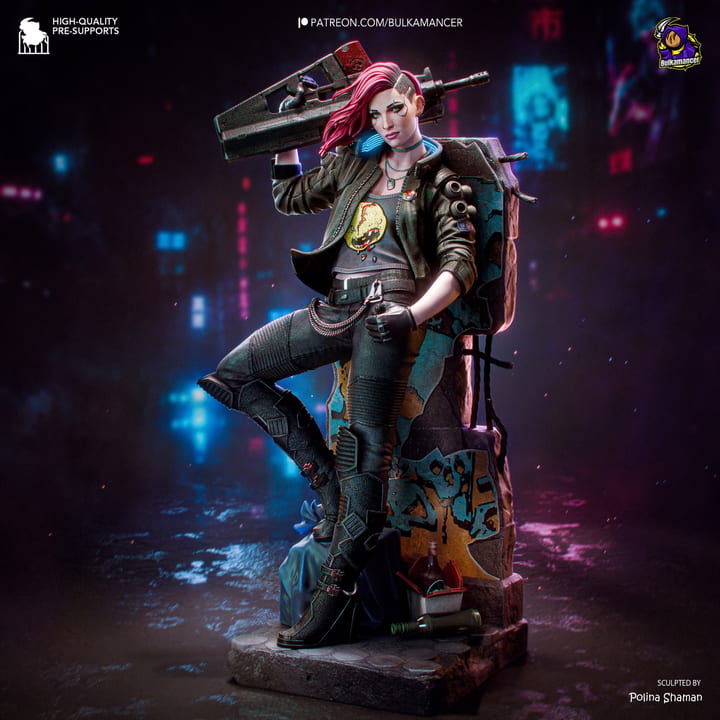 Valerie — painted resin statue — by Bulkamancer Sculpts