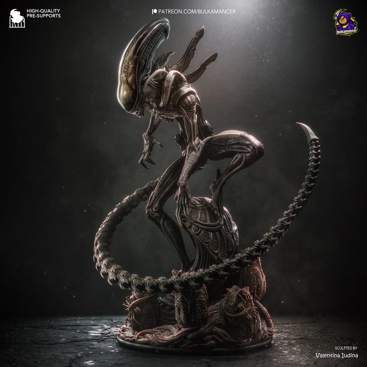 Perfect Organism — painted resin statue — by Bulkamancer Sculpts