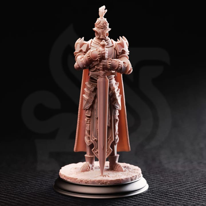 Arcane Armour of The Bastion 3 — unpainted resin statue — by DM Stash