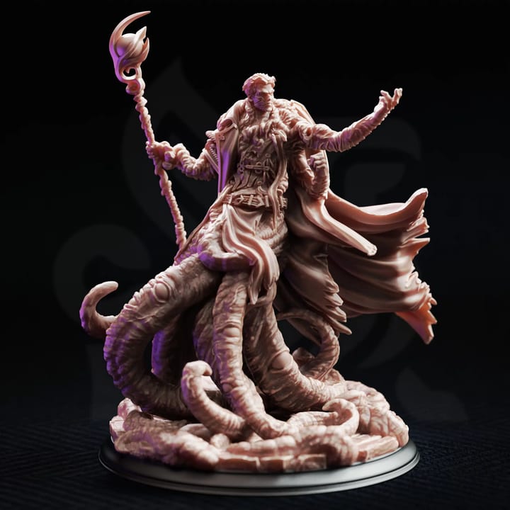 Frederik Vahlen Professor of Progress Ascended Form — unpainted resin statue — by DM Stash