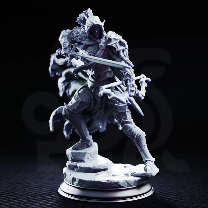 Karazor Irinaxs Eyes — unpainted resin statue — by DM Stash