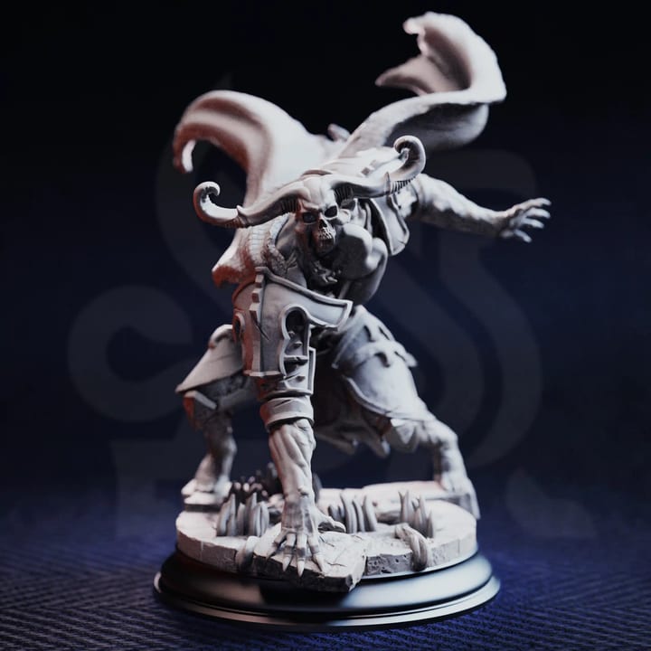 Undead Plague Carriers - The Plagueborne, Leader — unpainted resin statue — by DM Stash
